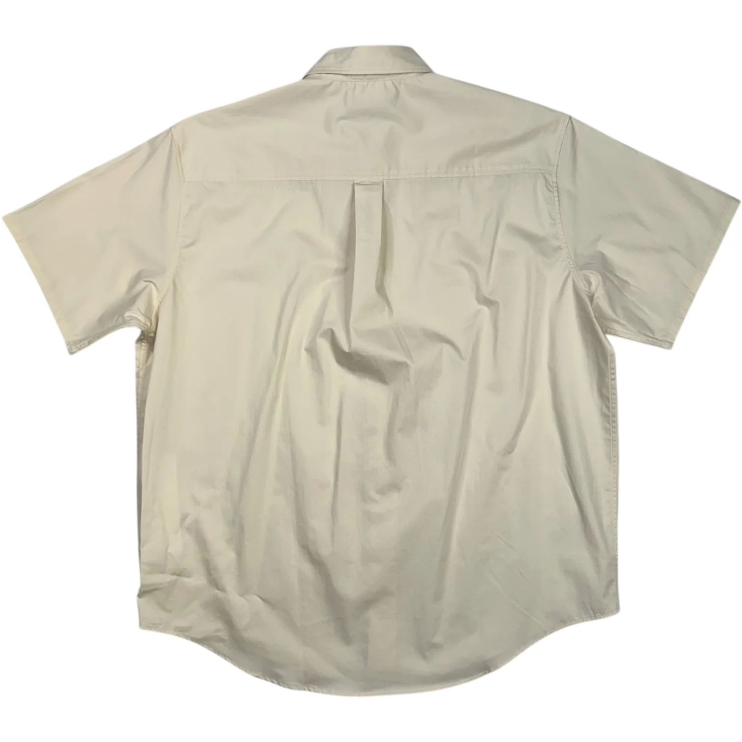 Lynn Poplin S/S Shirt Almost Yellow - Image 2