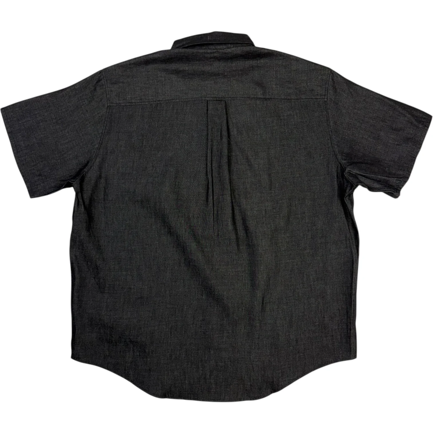 Lynn Poplin S/S Shirt Black Chambray - Image 2