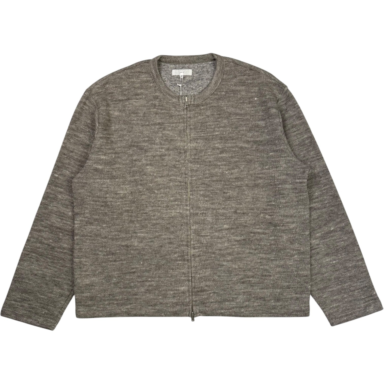 Zip Crewneck Grey Melange