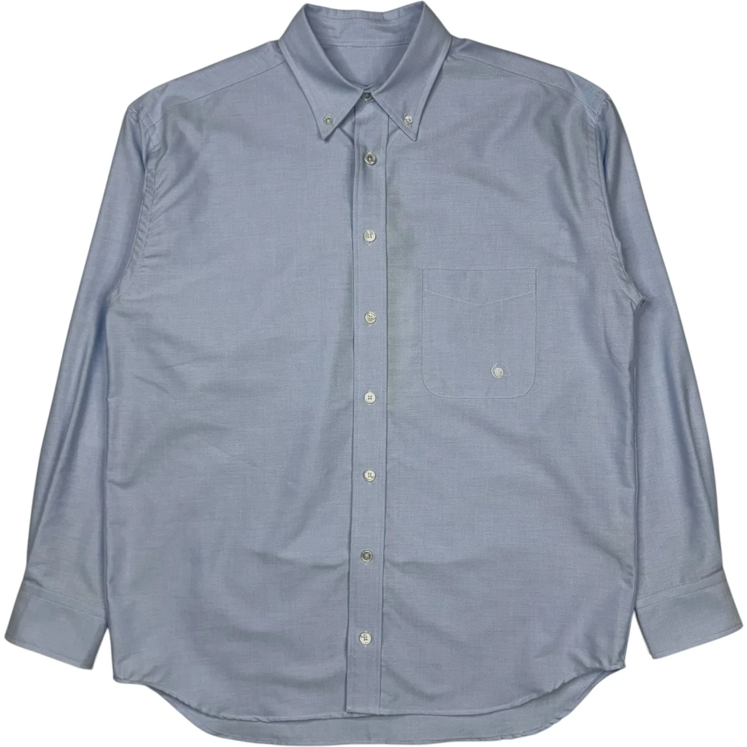 Logo Oxford Shirt Sky Blue