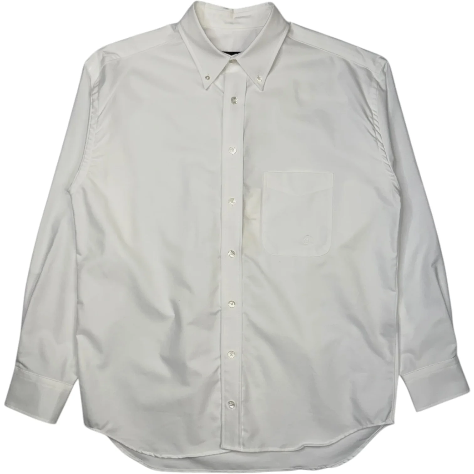 Logo Oxford Shirt White