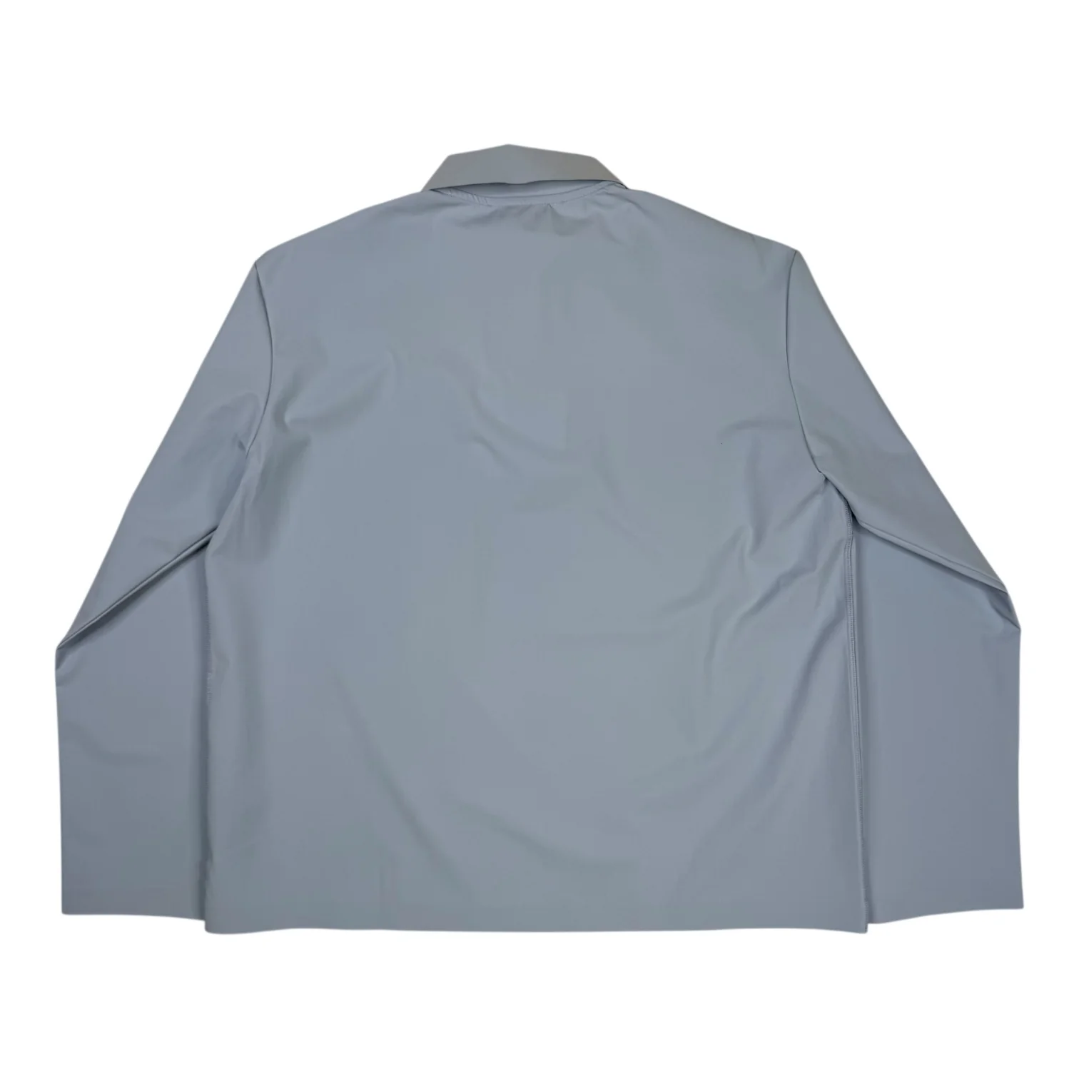 Longsleeve Zip Polo Azure - Image 2