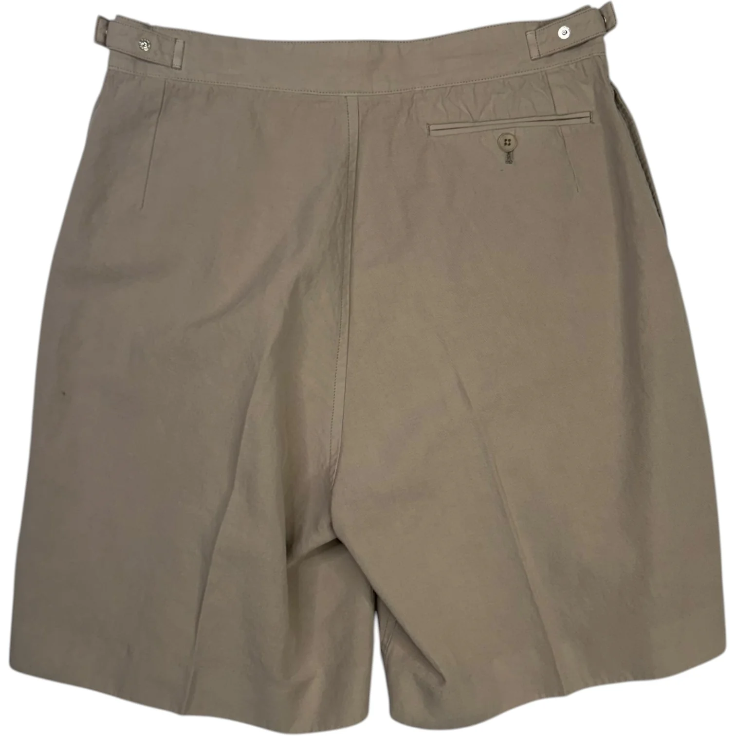 LWC x Kaptain Sunshine Cotton Linen Shorts Taupe - Image 2