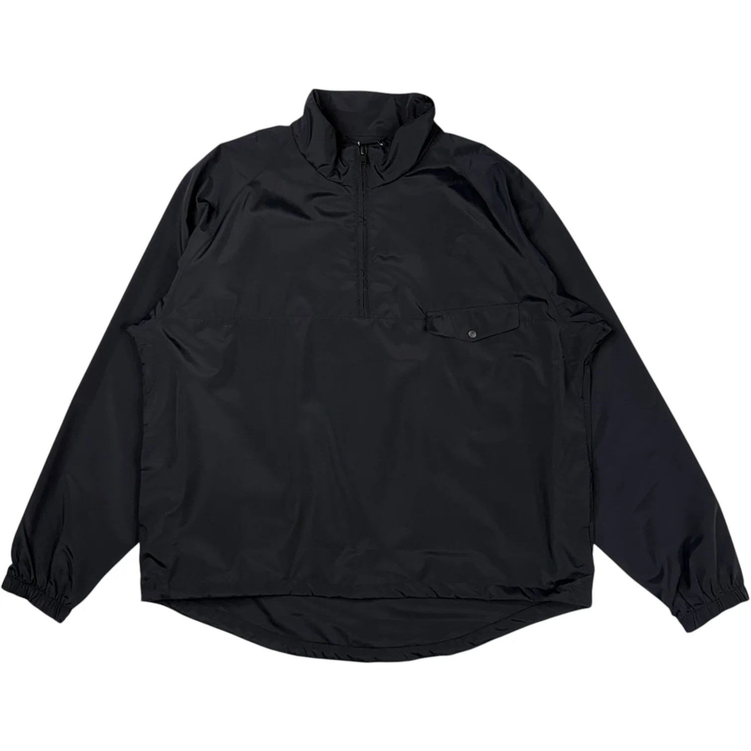 LWC x Kaptain Sunshine Silk Poly Pullover Navy - Image 2