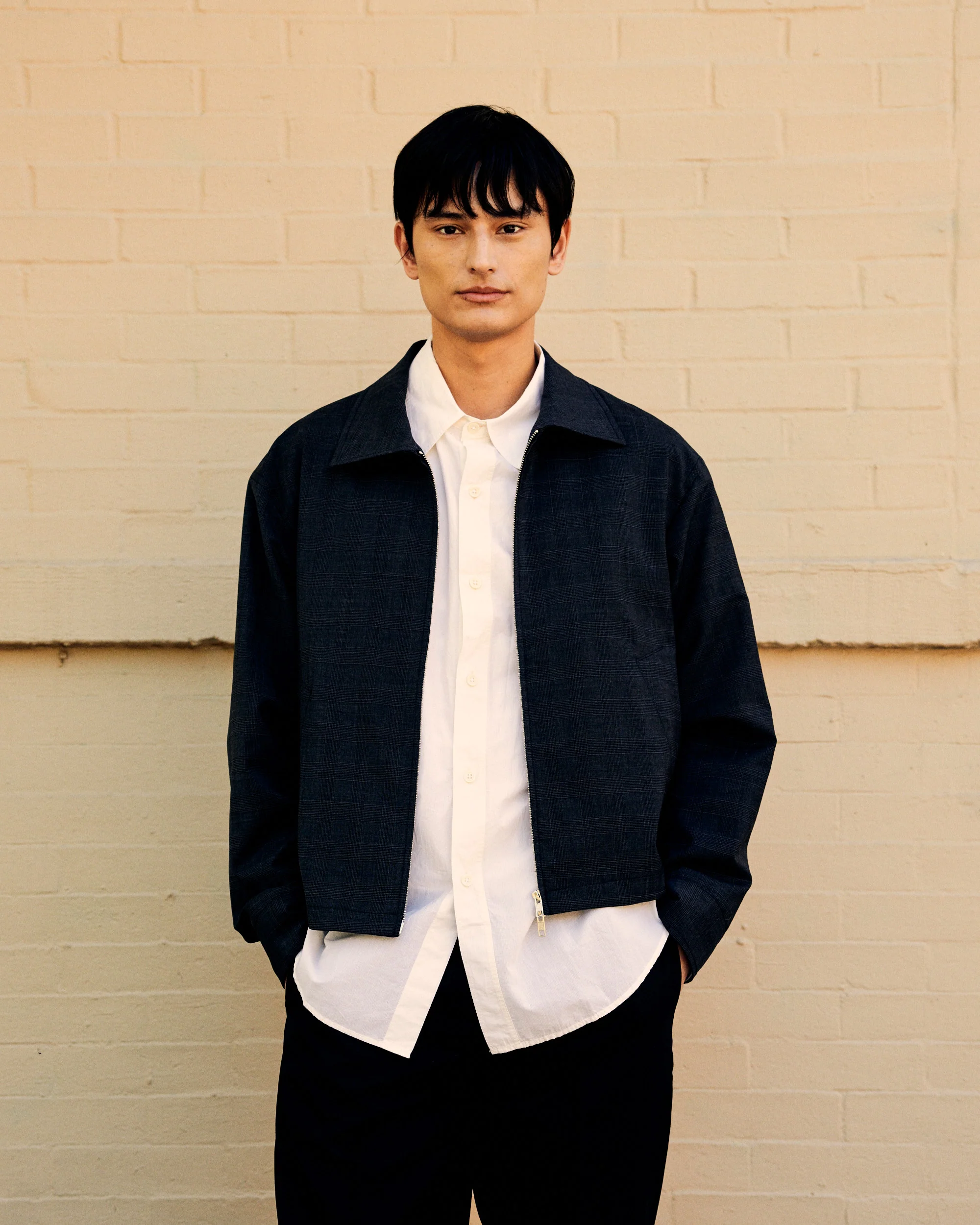 Mail Jacket Dark Grey Check - Image 4