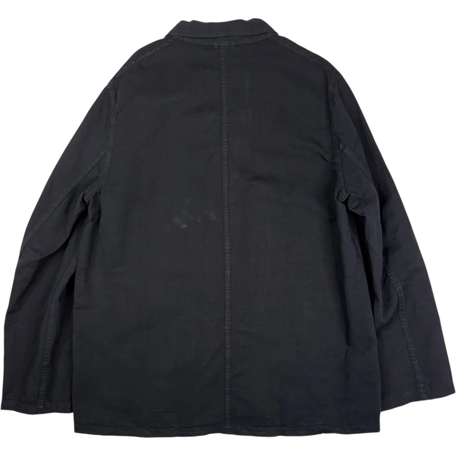 Marine Garment Dye Linen Black Grape - Image 2