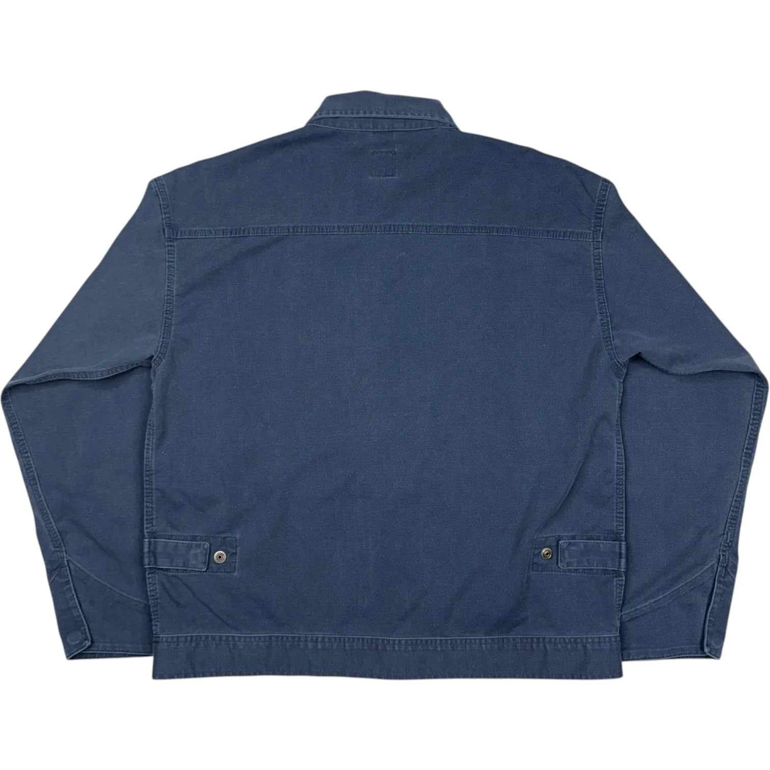 Mechanic Jacket Blue 7oz Stone Washed Cotton Cadet Cloth - Image 3