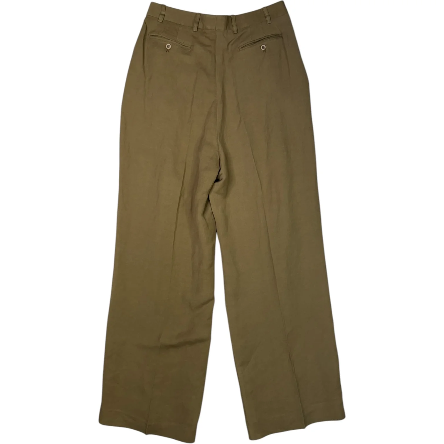 Midas Wide Trousers Khaki - Image 2
