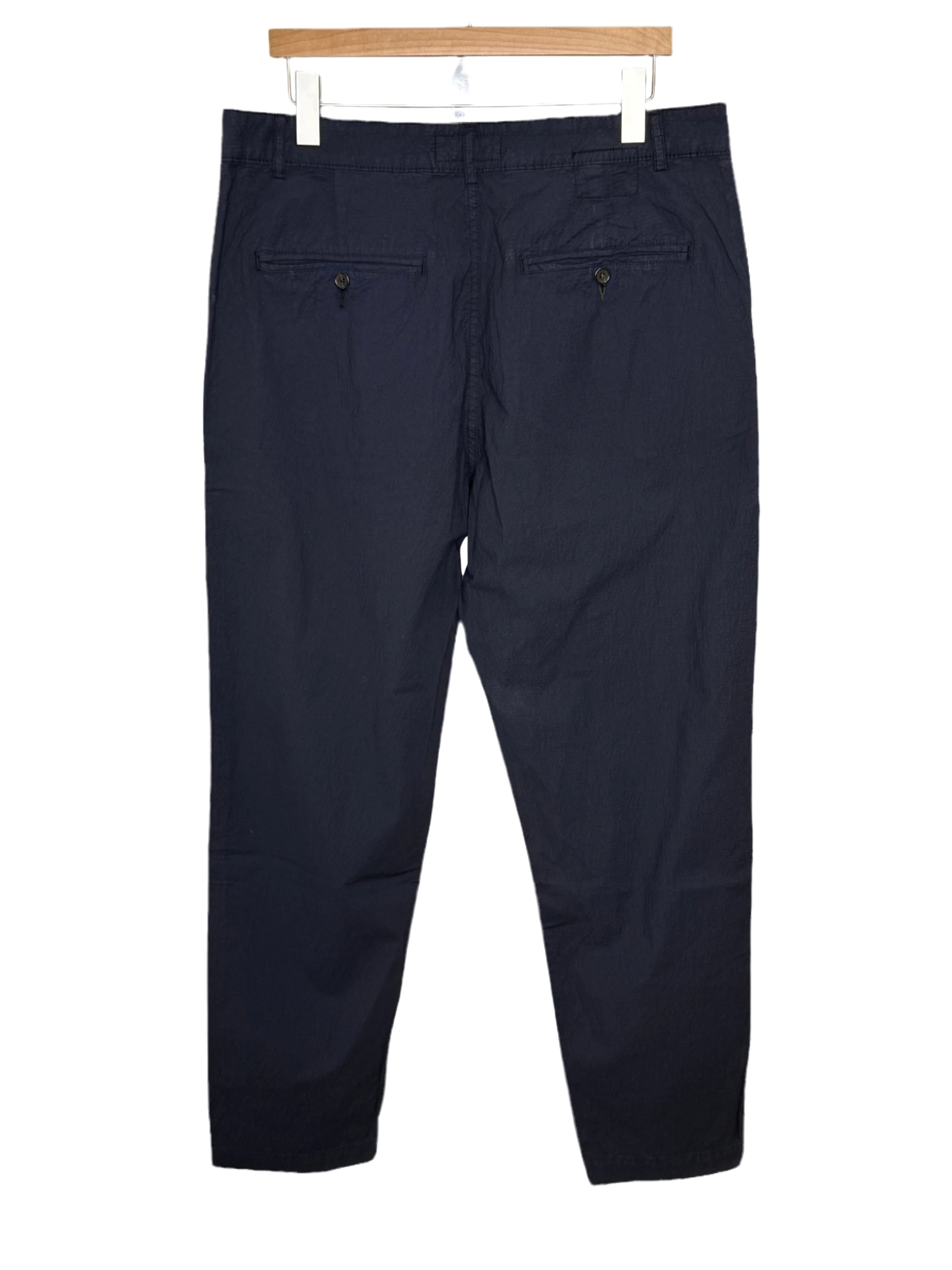Military Chino Seersucker Navy - Image 2