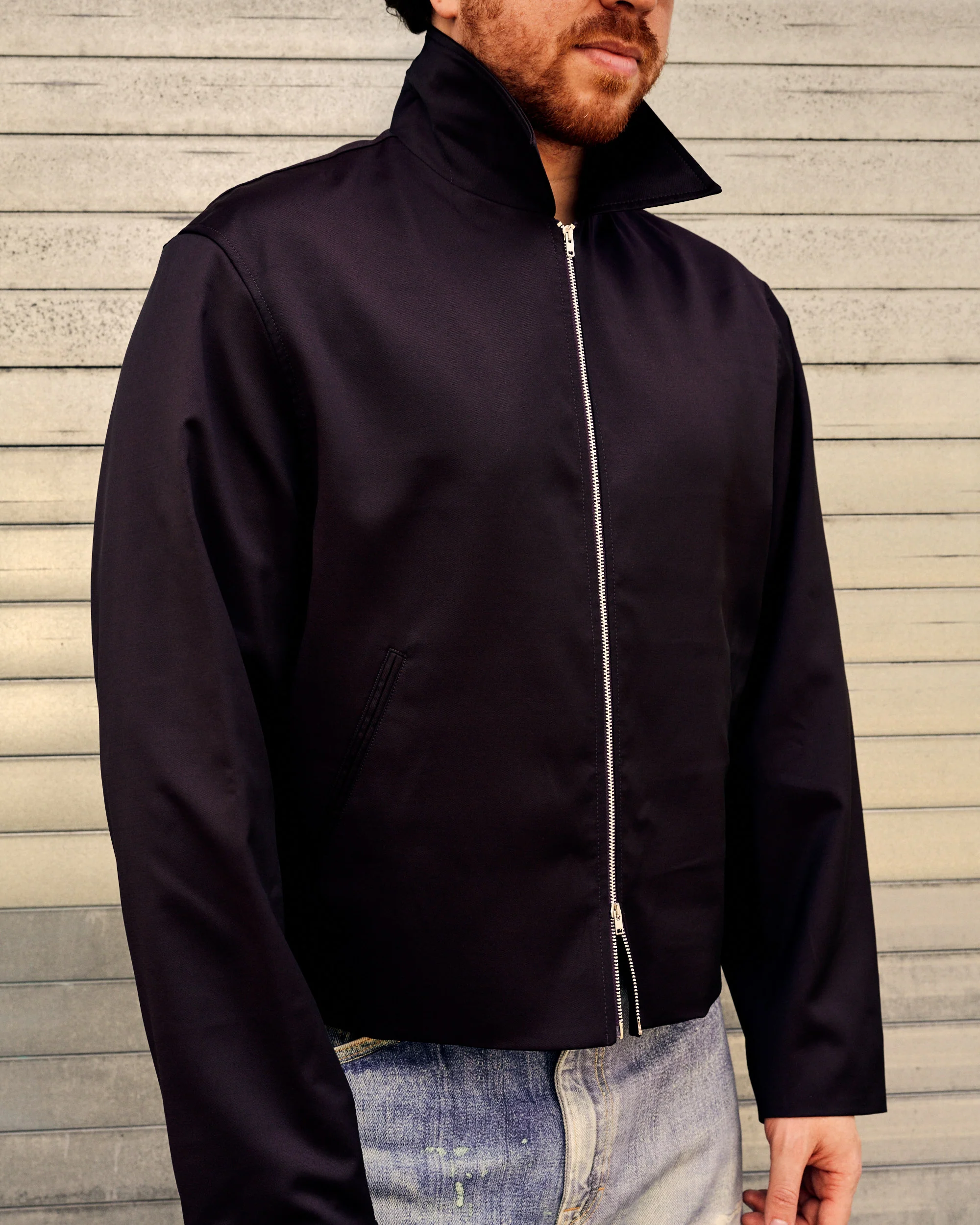 Mini Jacket Crushed Grape Formflex Weave - Image 5