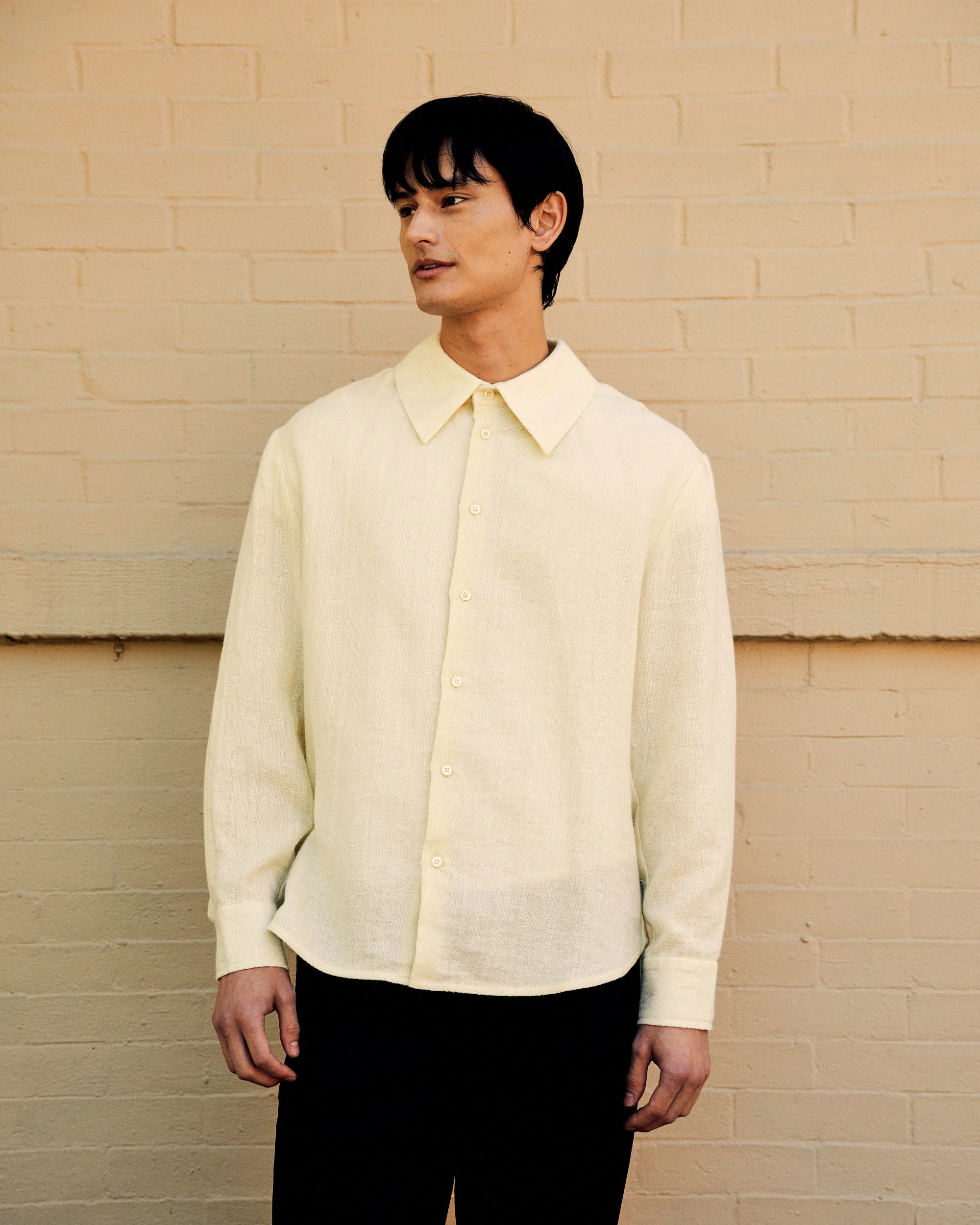 Wes Shirt Dog Days Ecru - Image 4