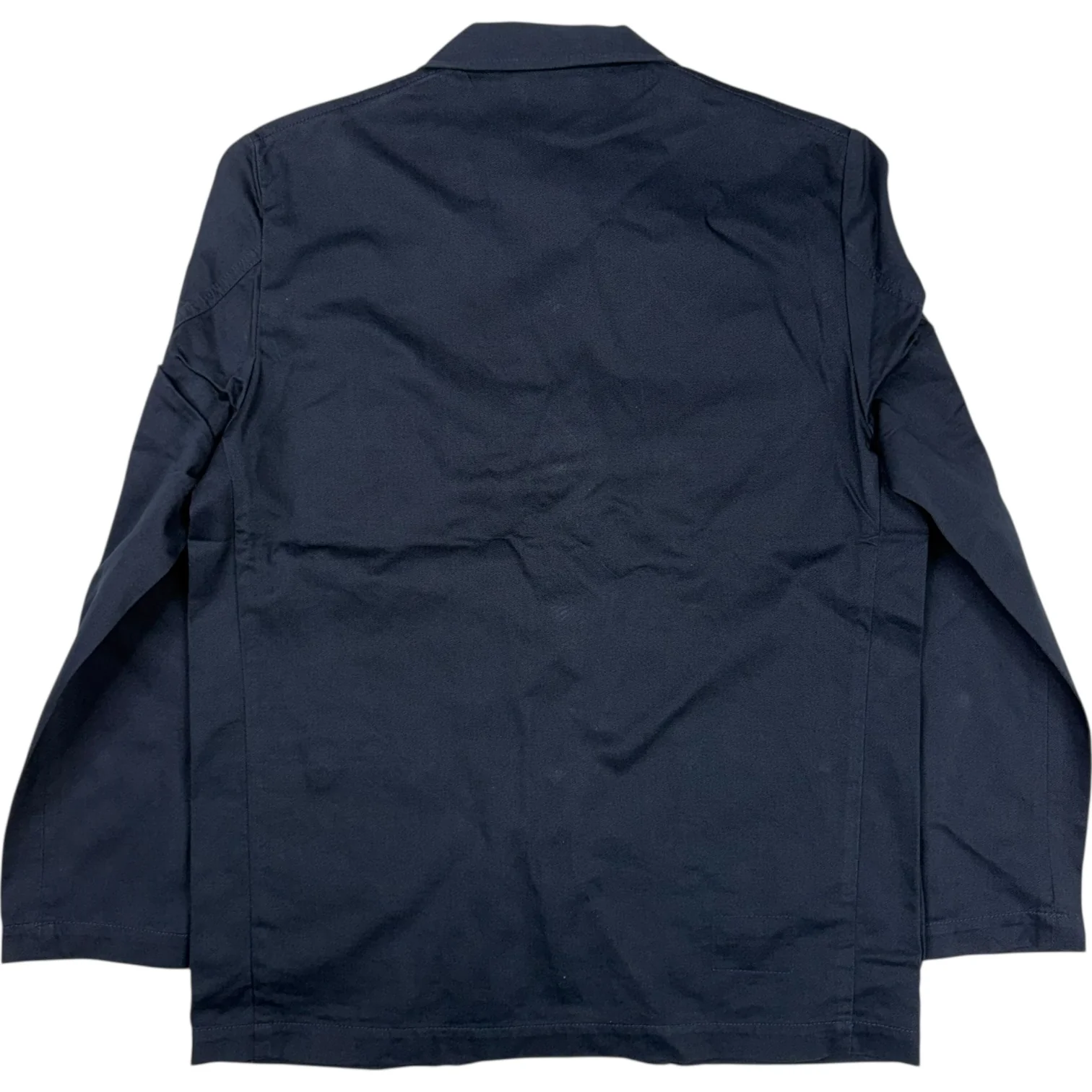 Navy Twill Three Button Jacket - Image 2