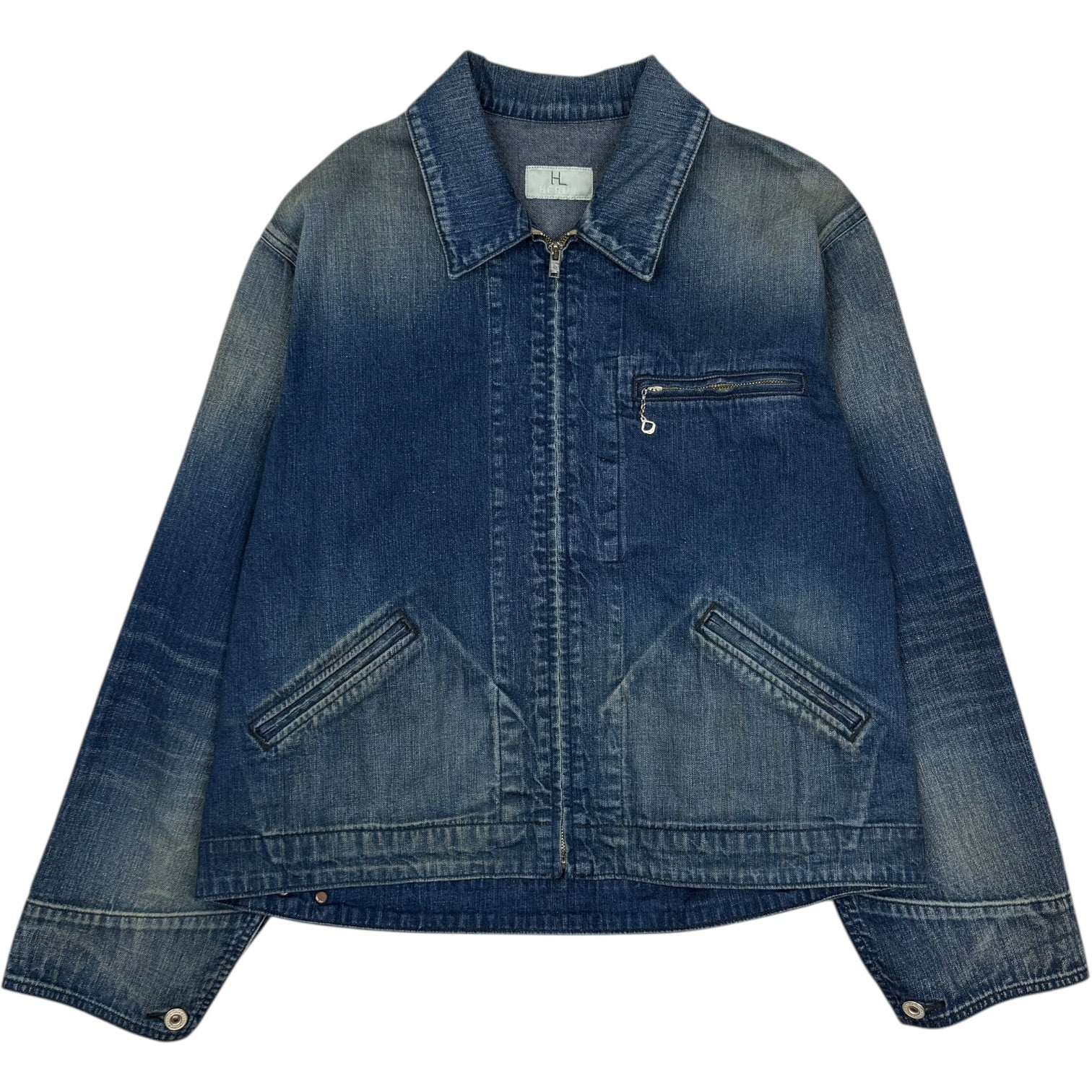 Nep Denim Jacket Vintage Worn