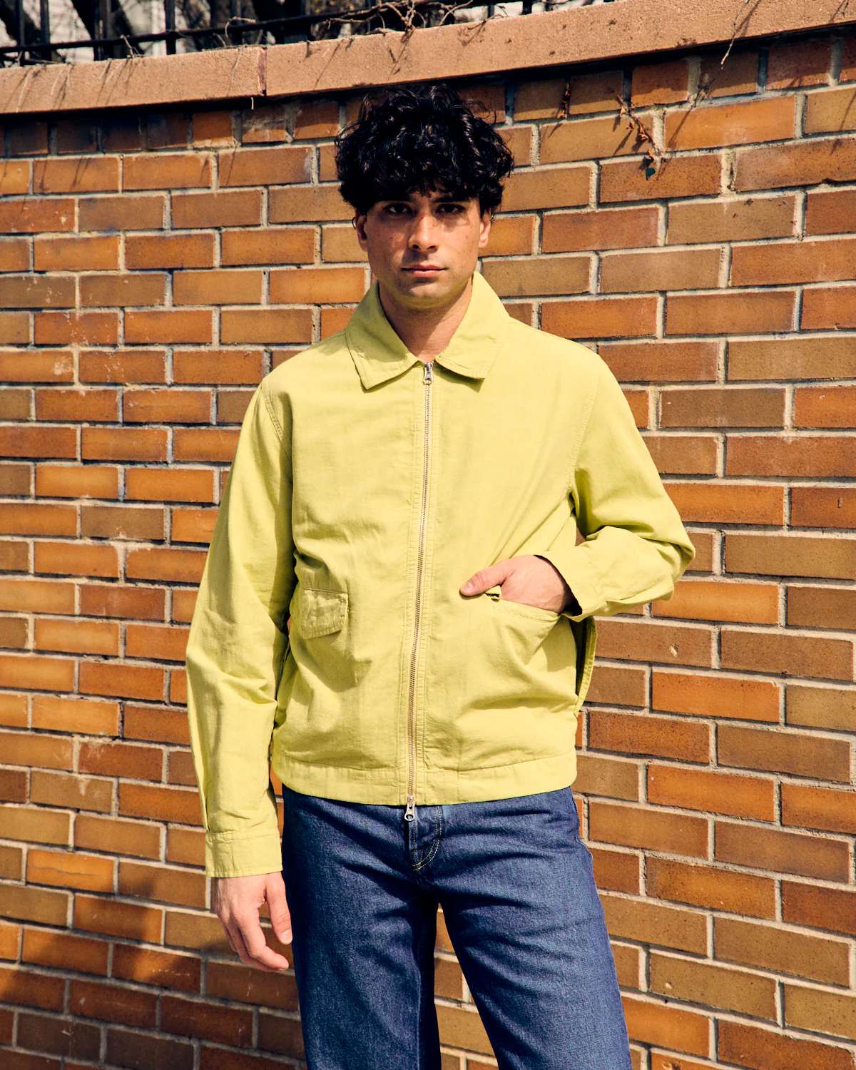 Nervi Zip Jacket Prato Pistachio - Image 3