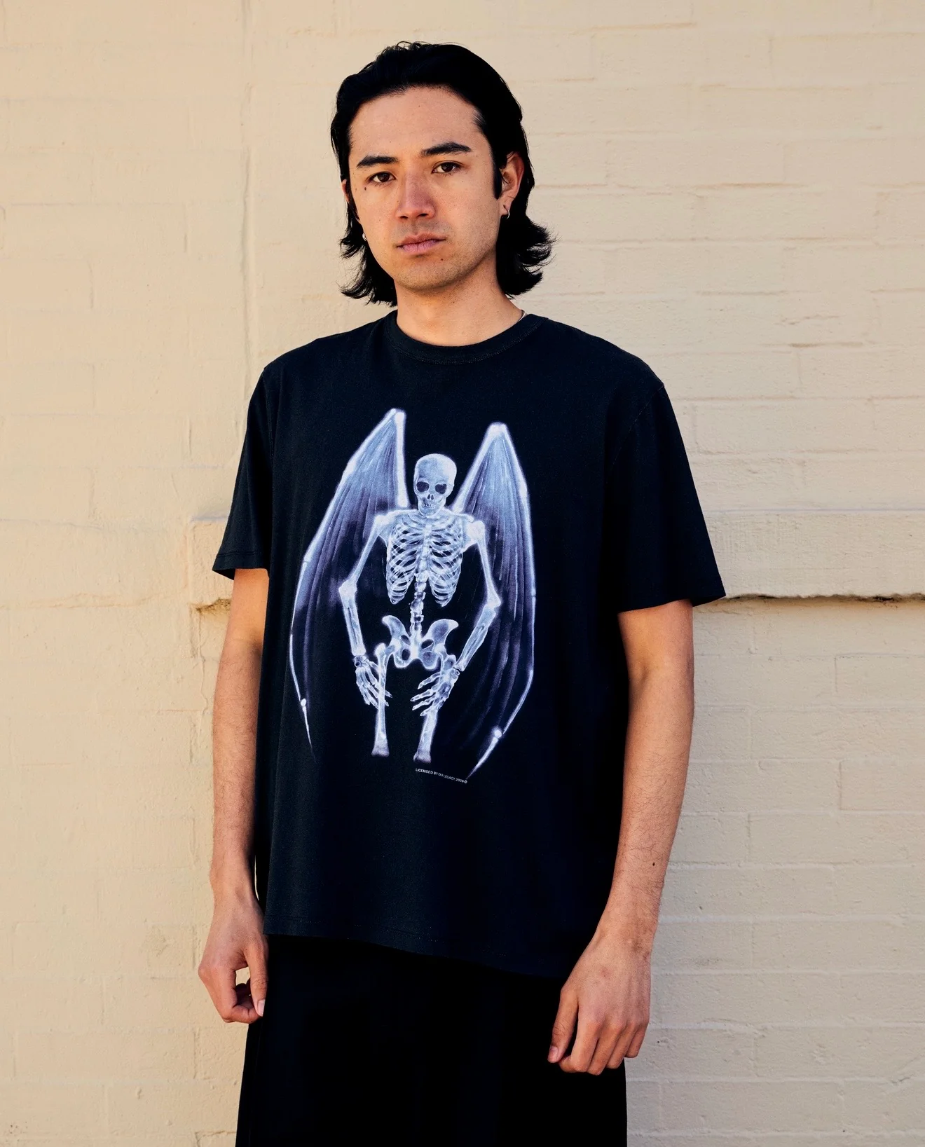 New Box T-Shirt Fallen Angel Print - Image 3