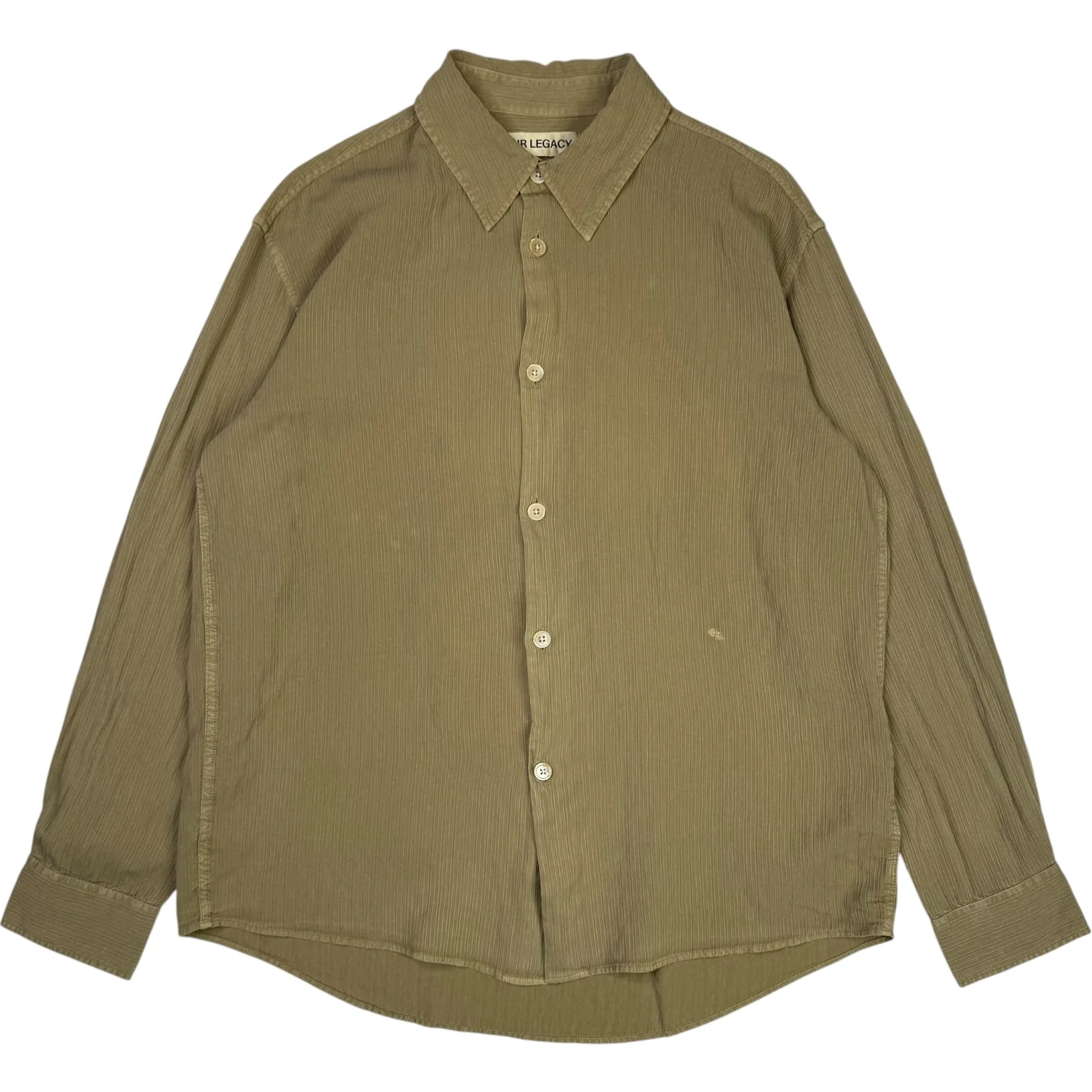 Beyond Shirt Sage Haze Ceremony Viscose
