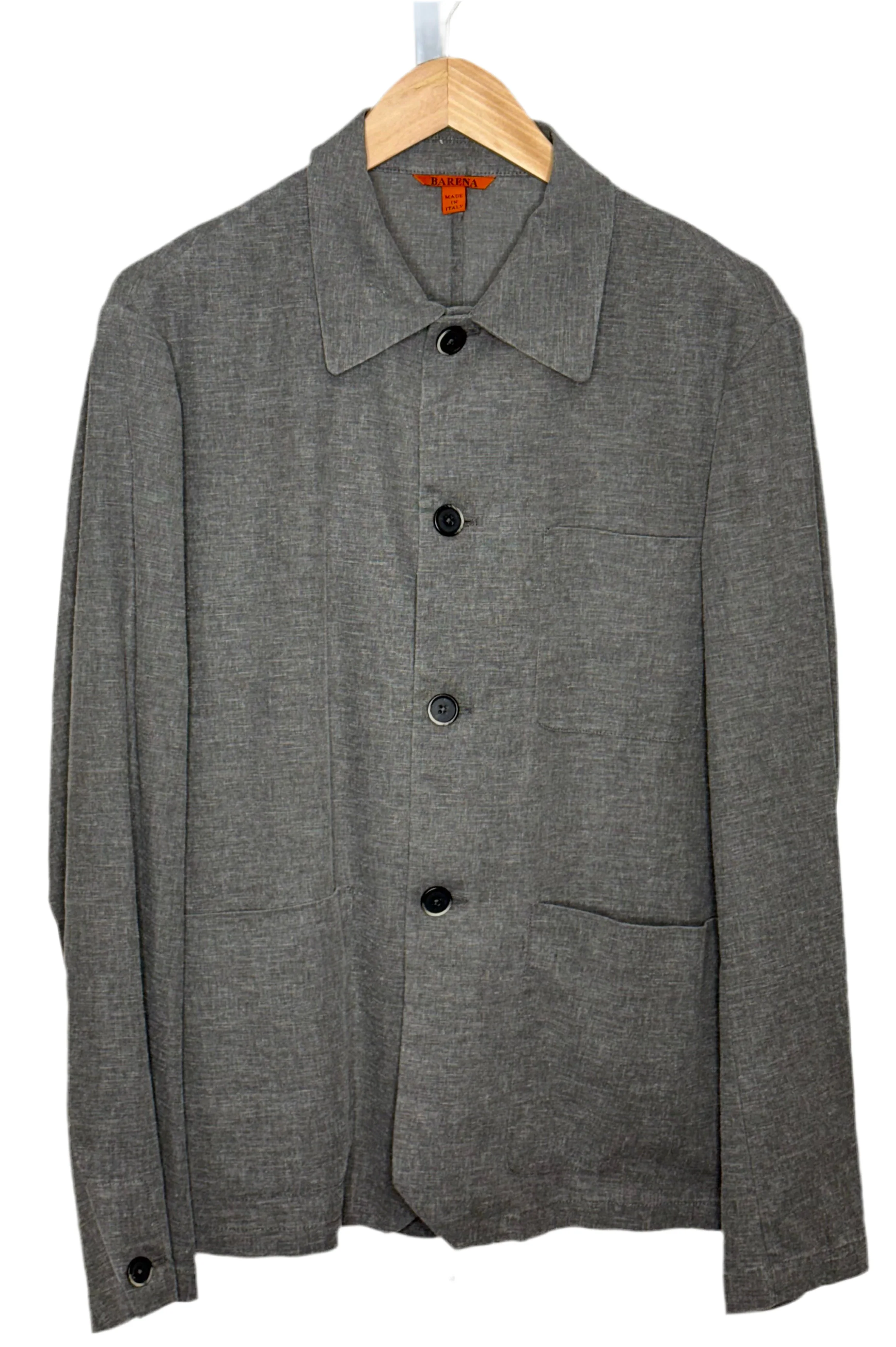 Overshirt Visal Grigio Maroco
