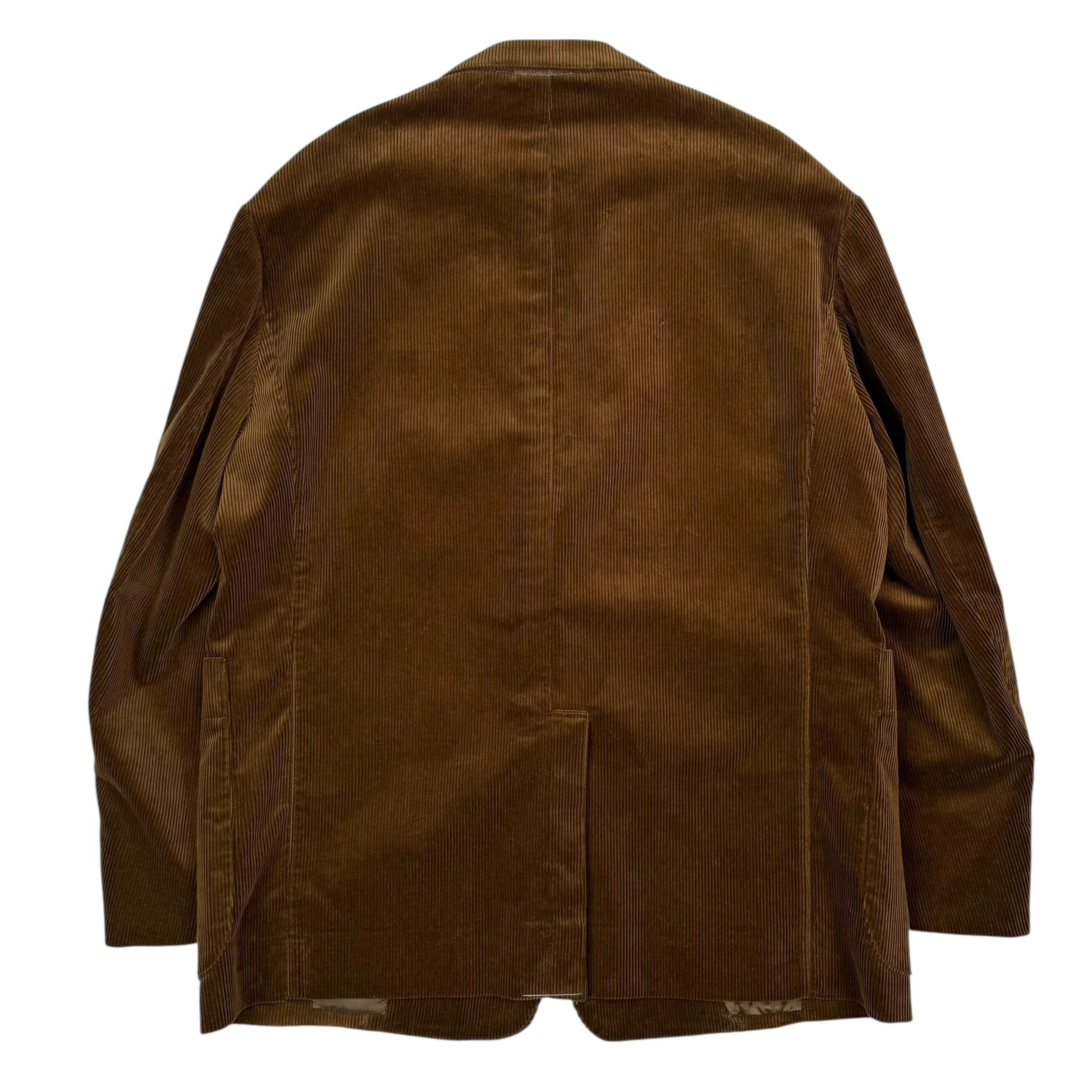 Paul Single Breasted Blazer Cotton Corduroy Toffee - Image 2