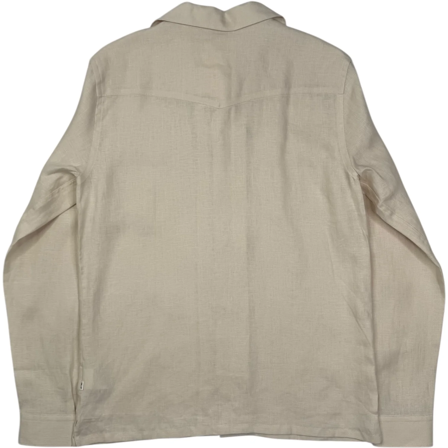 Pax Long Sleeve Shirt Ivory - Image 2