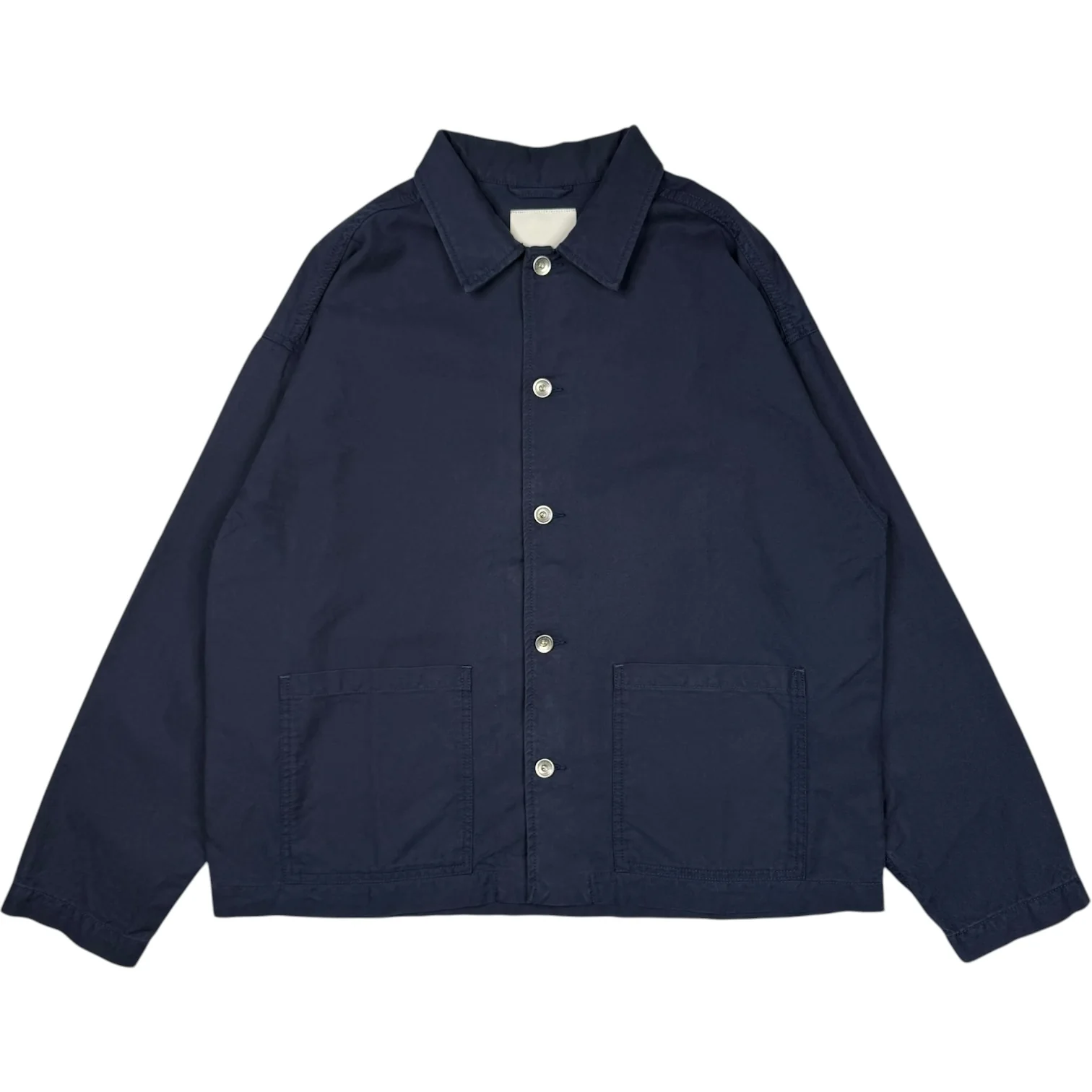 PJ Jacket Navy Tencel Canvas