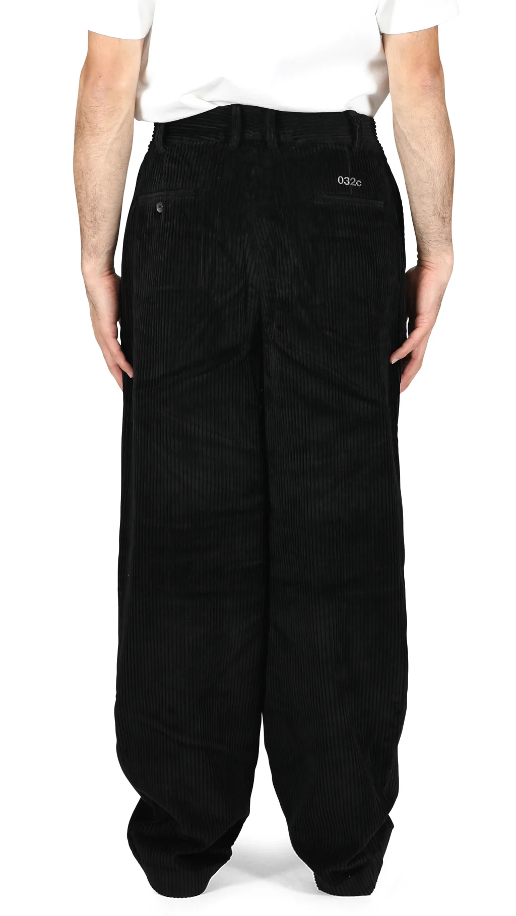 Pleat Front Cord Trousers - Image 3