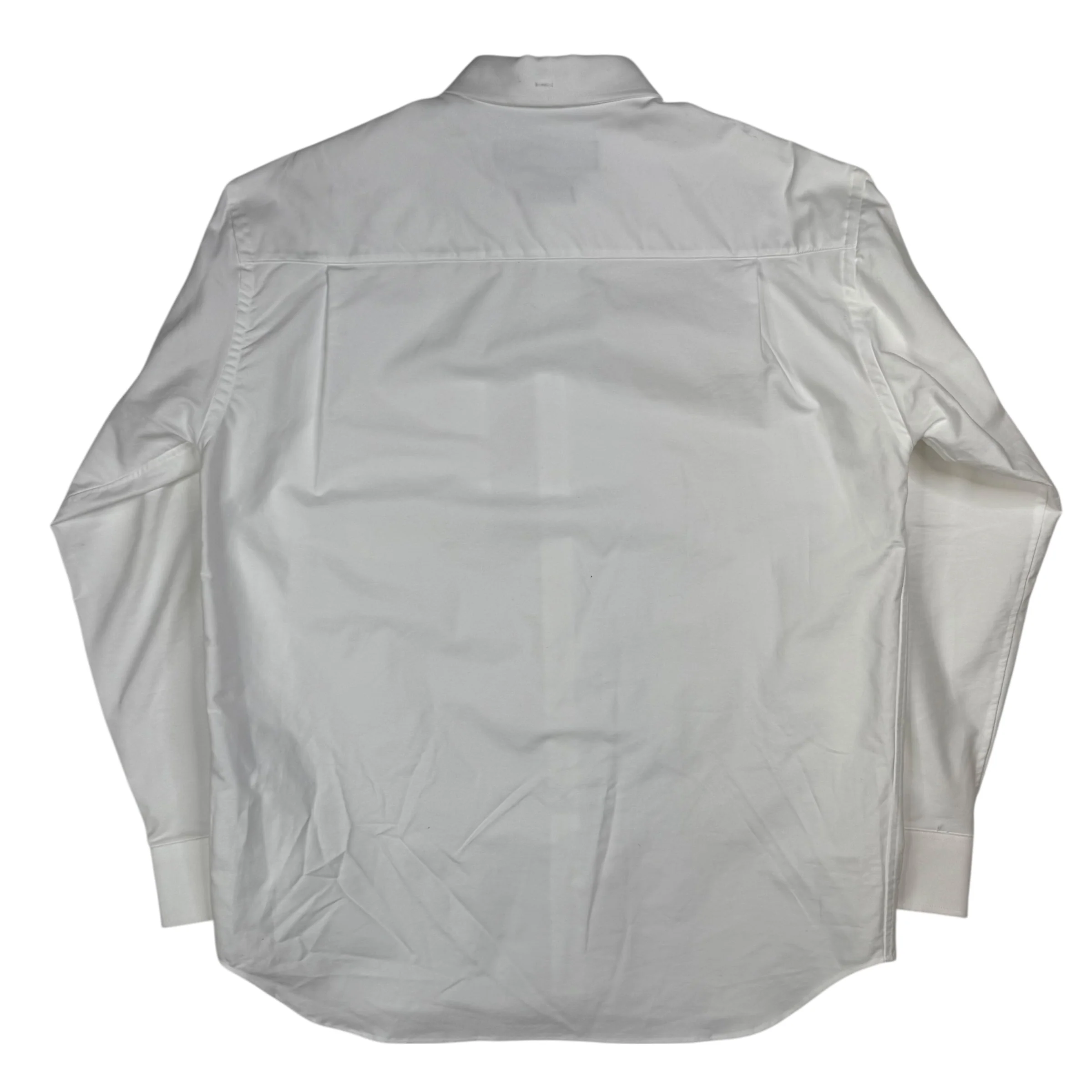 Pocket Logo Oxford Shirt White - Image 2