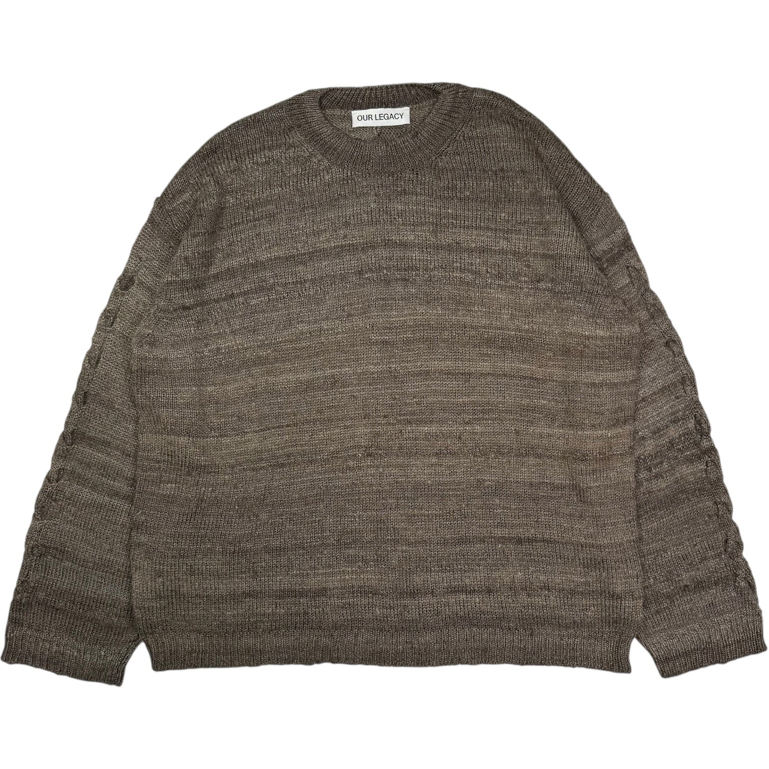 Popover Roundneck Wathered Earth Handspun Silk