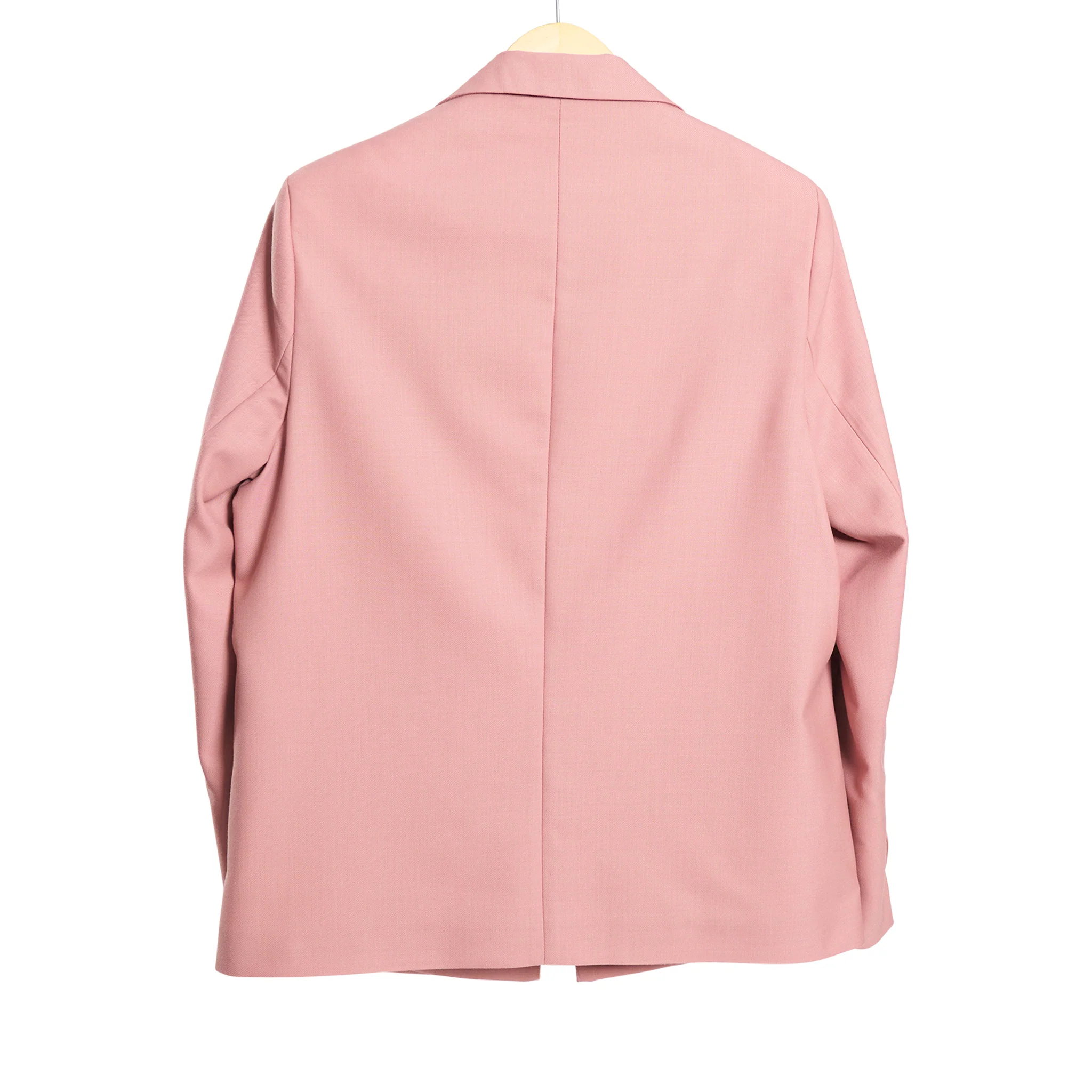 Power Blazer Rose Pink Poly Blend - Image 2