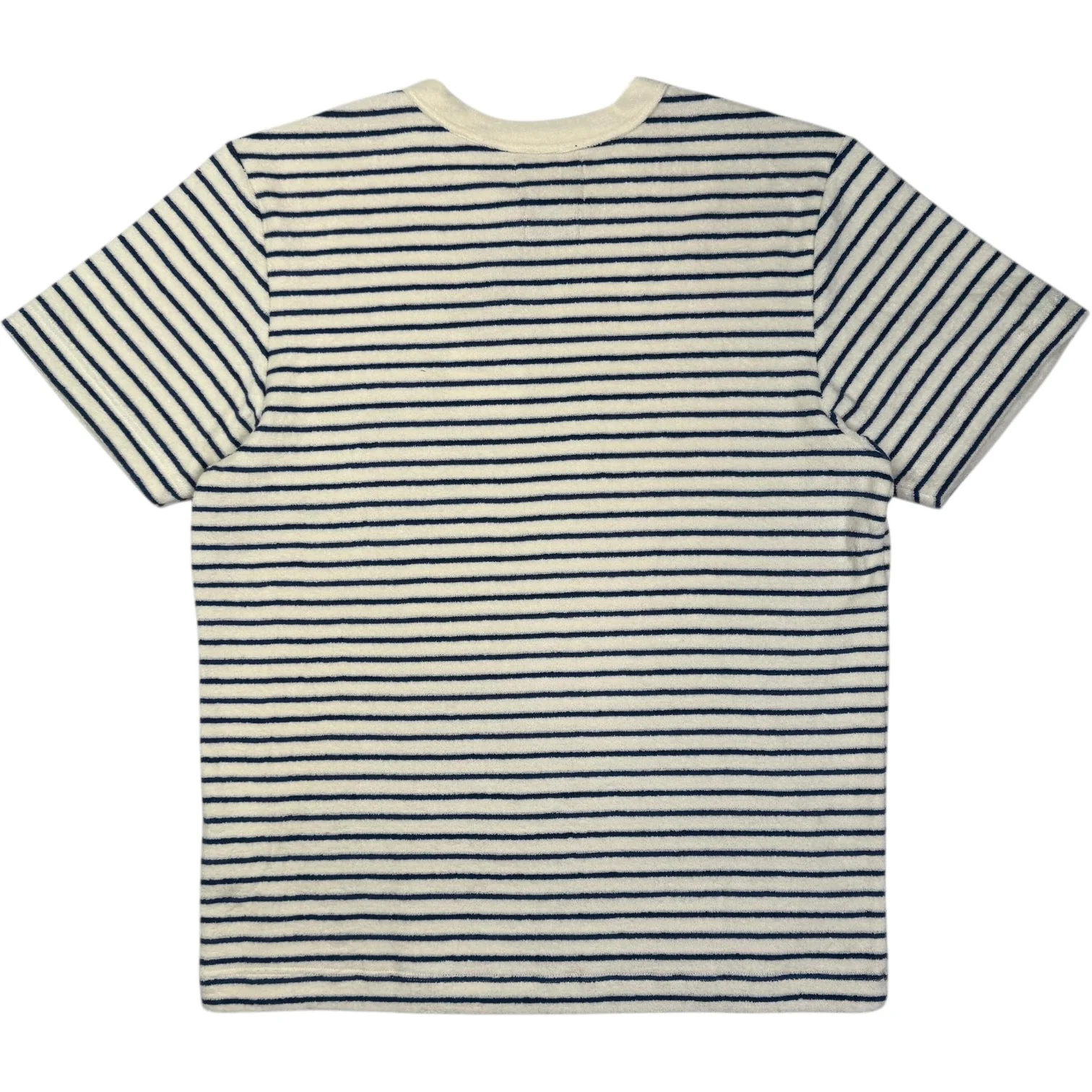 Psycho Killer T-Shirt Terry Cloth Blue Stripe - Image 3