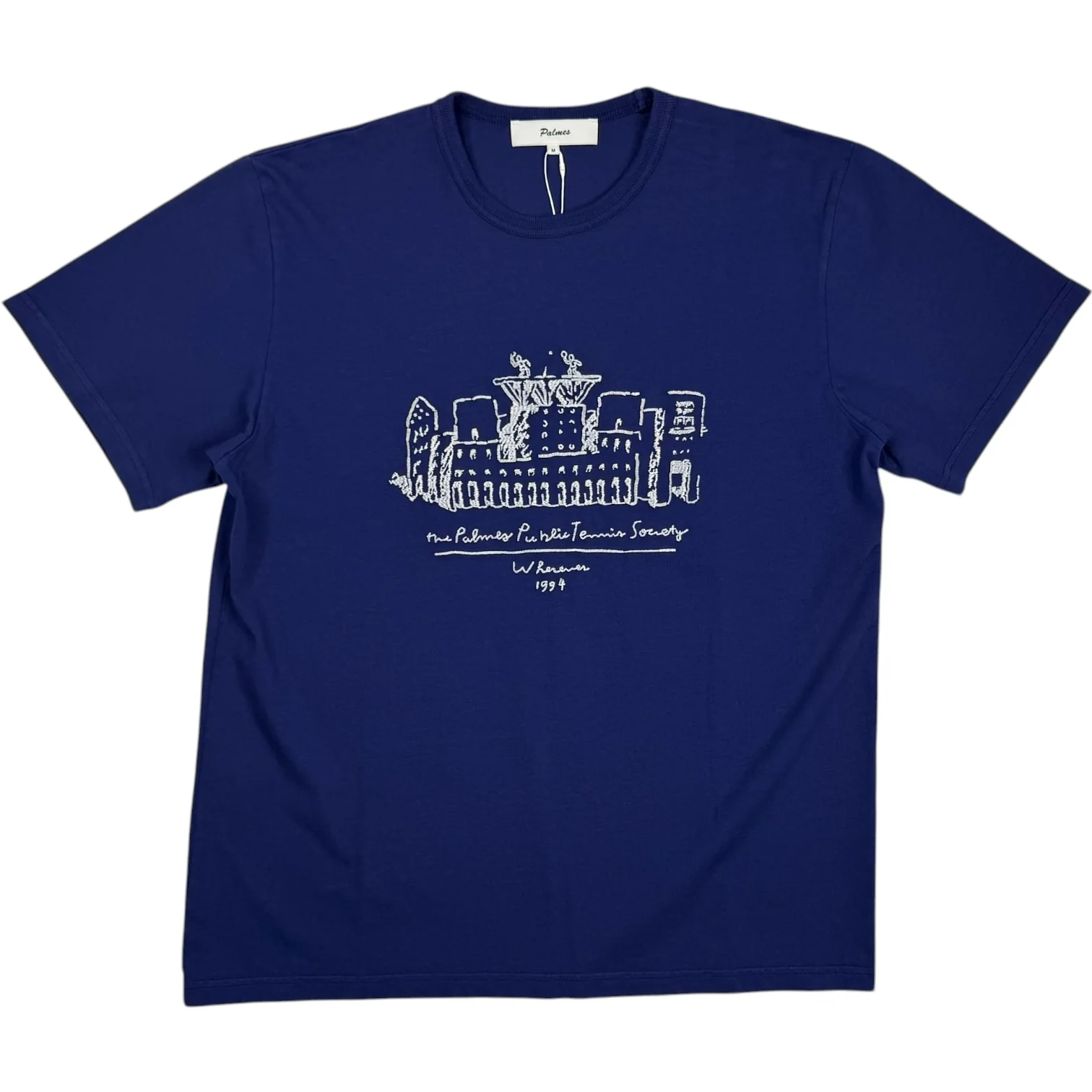 Public T-Shirt Blue - Image 2