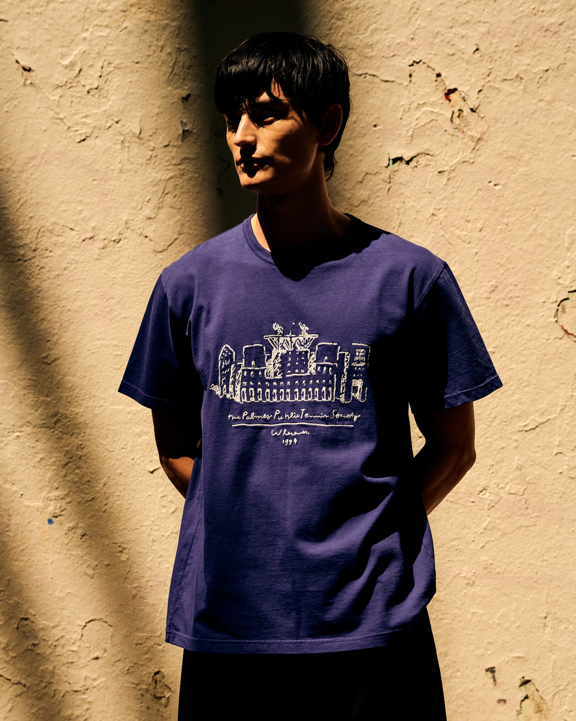 Public T-Shirt Blue - Image 4