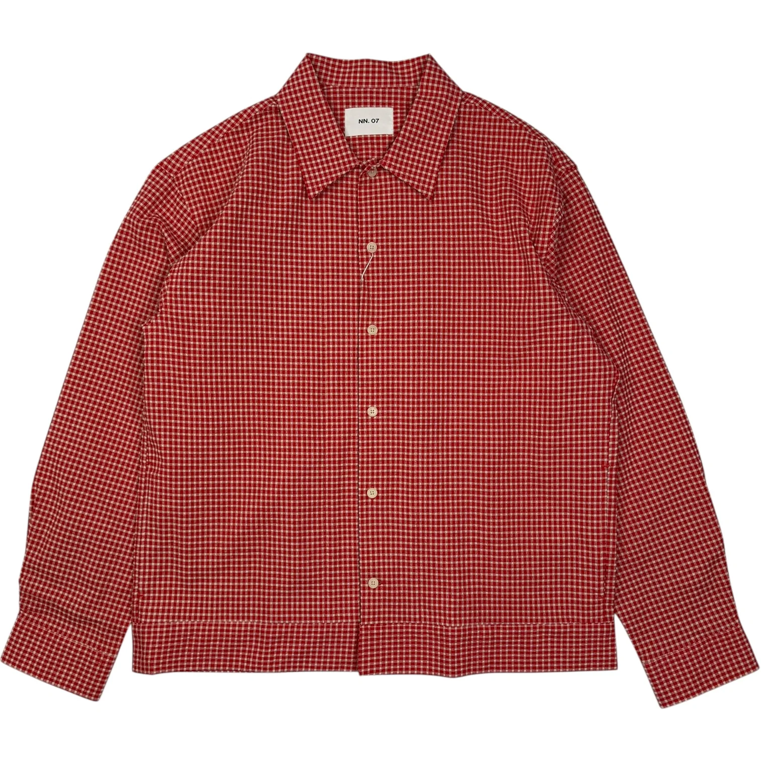 Reed Overshirt Chili Glow Cotton Blend - Image 2