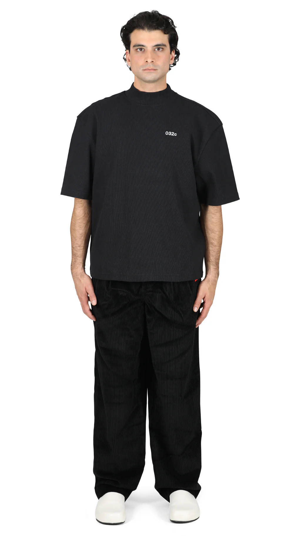 Ribbed Shortsleeve Sweater - Image 3