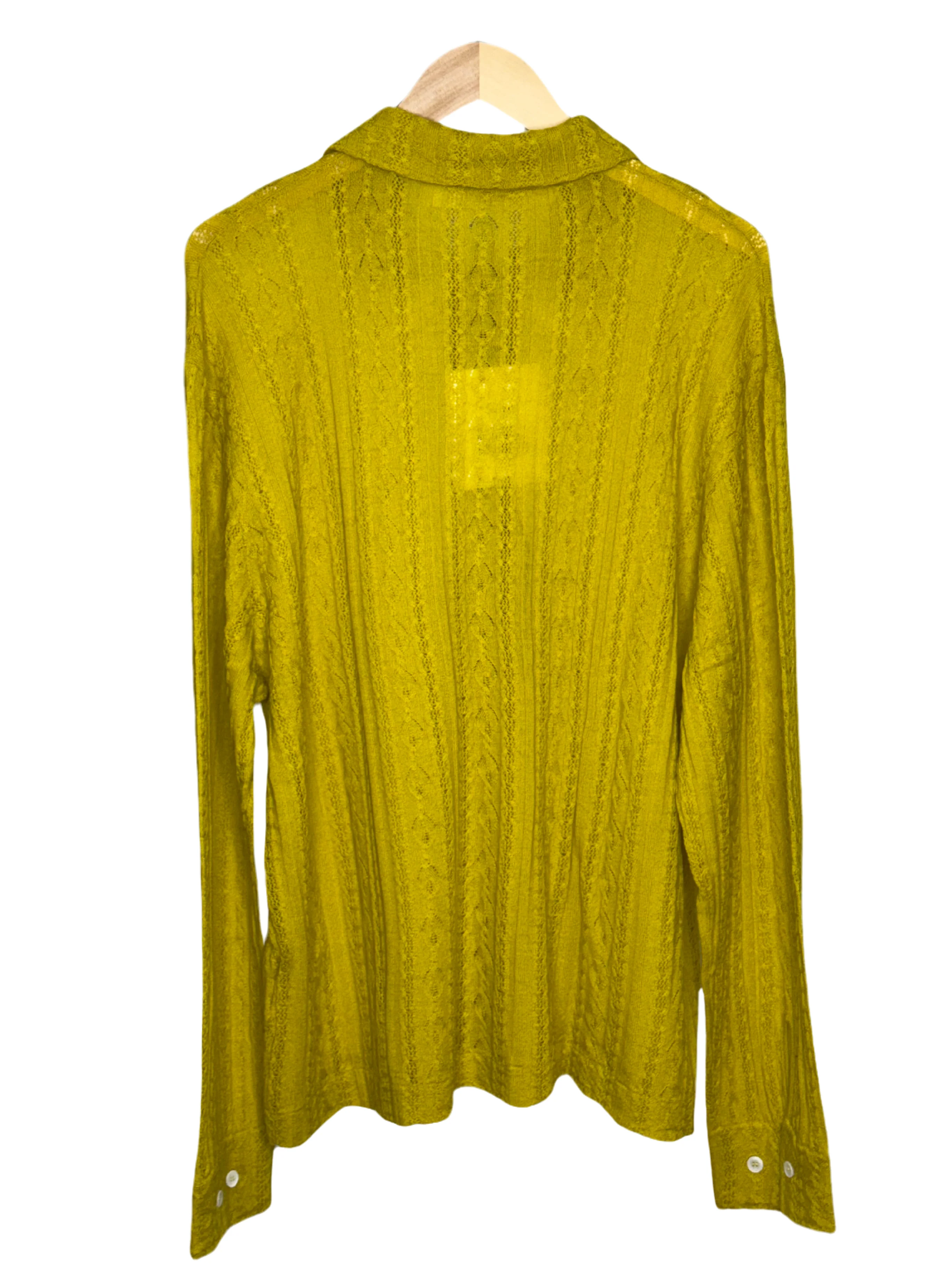 Riku Shirt Saffron Merino - Image 2