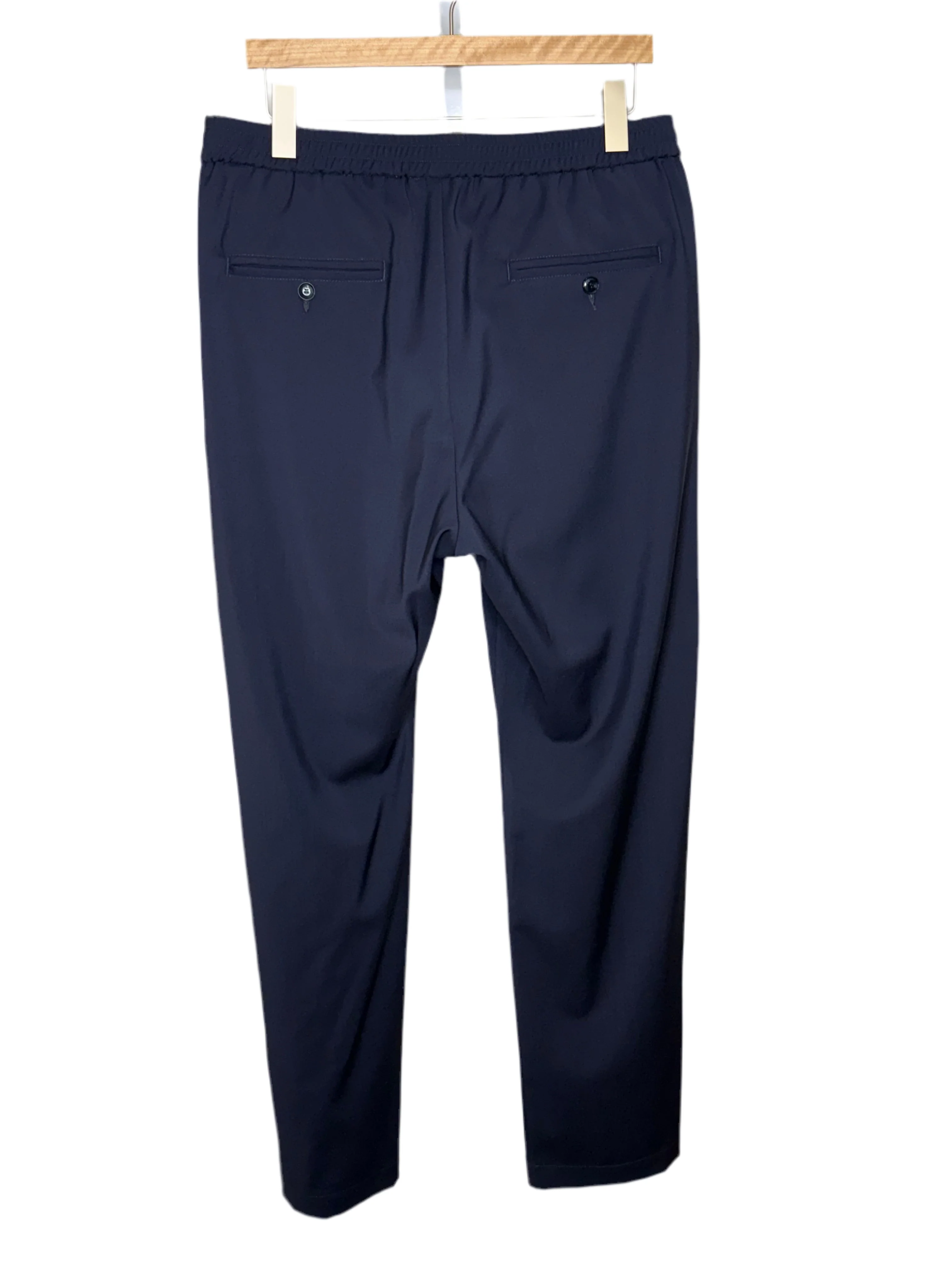 Riobarbo Trousers Tropical Wool Navy - Image 2