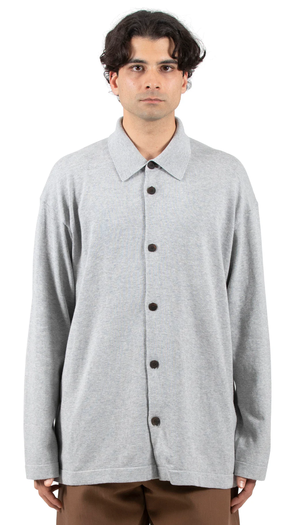 Rivelin Crepe Cotton Knit Shirt - Image 3