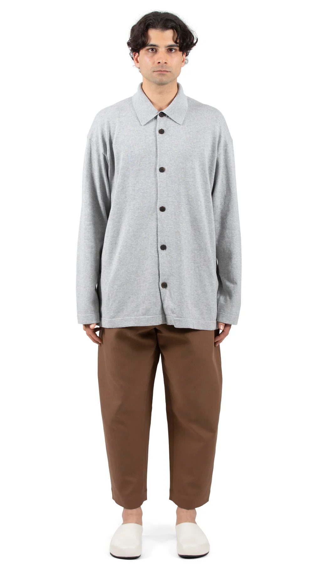 Rivelin Crepe Cotton Knit Shirt - Image 4