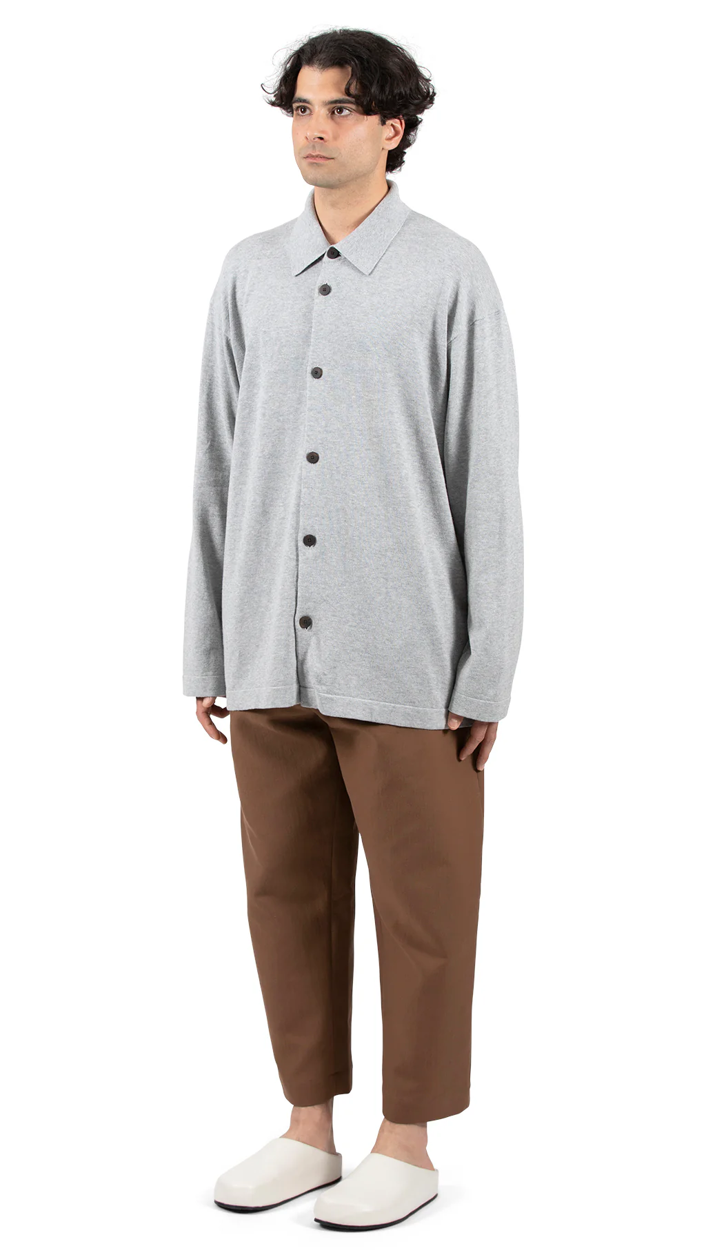 Rivelin Crepe Cotton Knit Shirt - Image 5