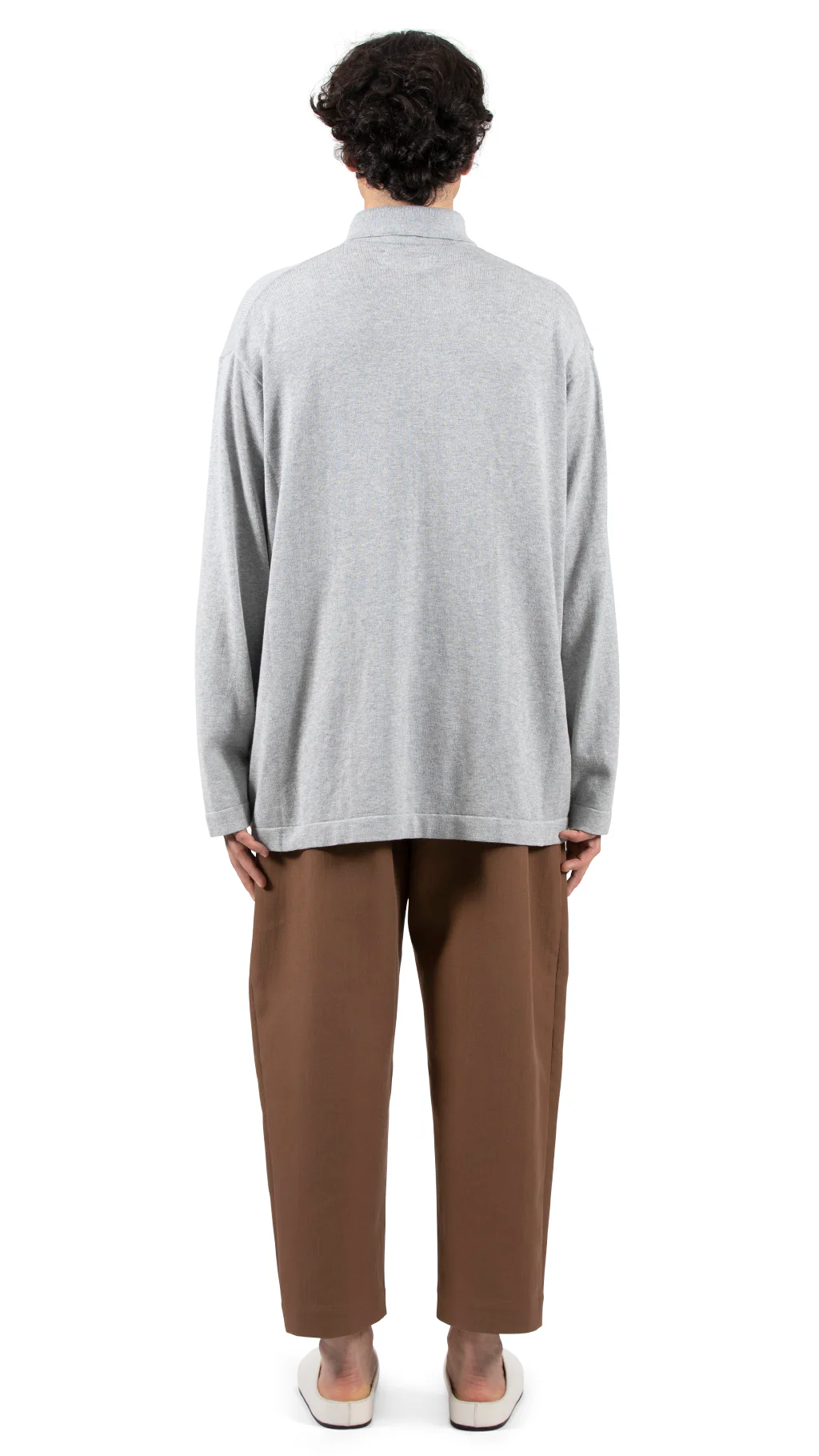 Rivelin Crepe Cotton Knit Shirt - Image 6