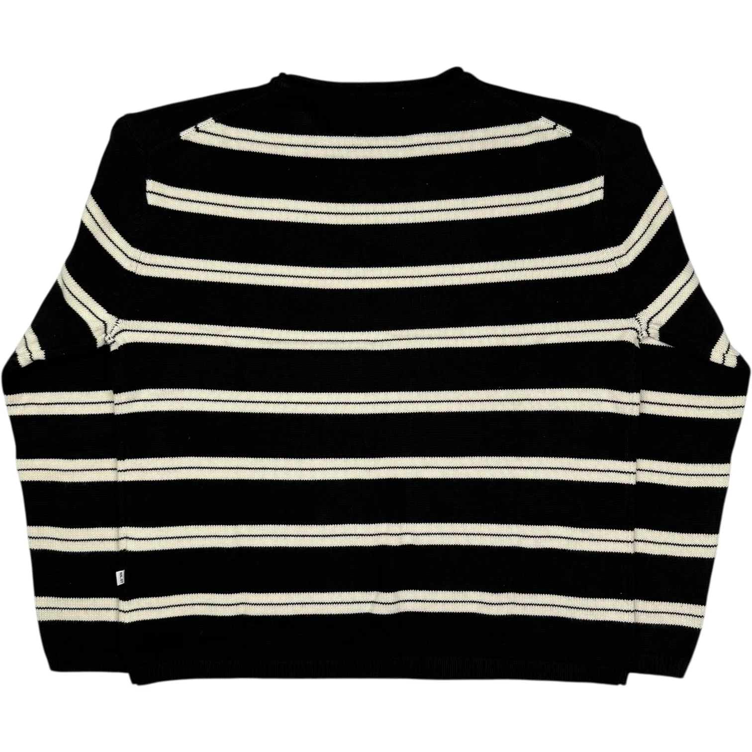 Sailor Cotton Rollneck Sweater Black - Image 2