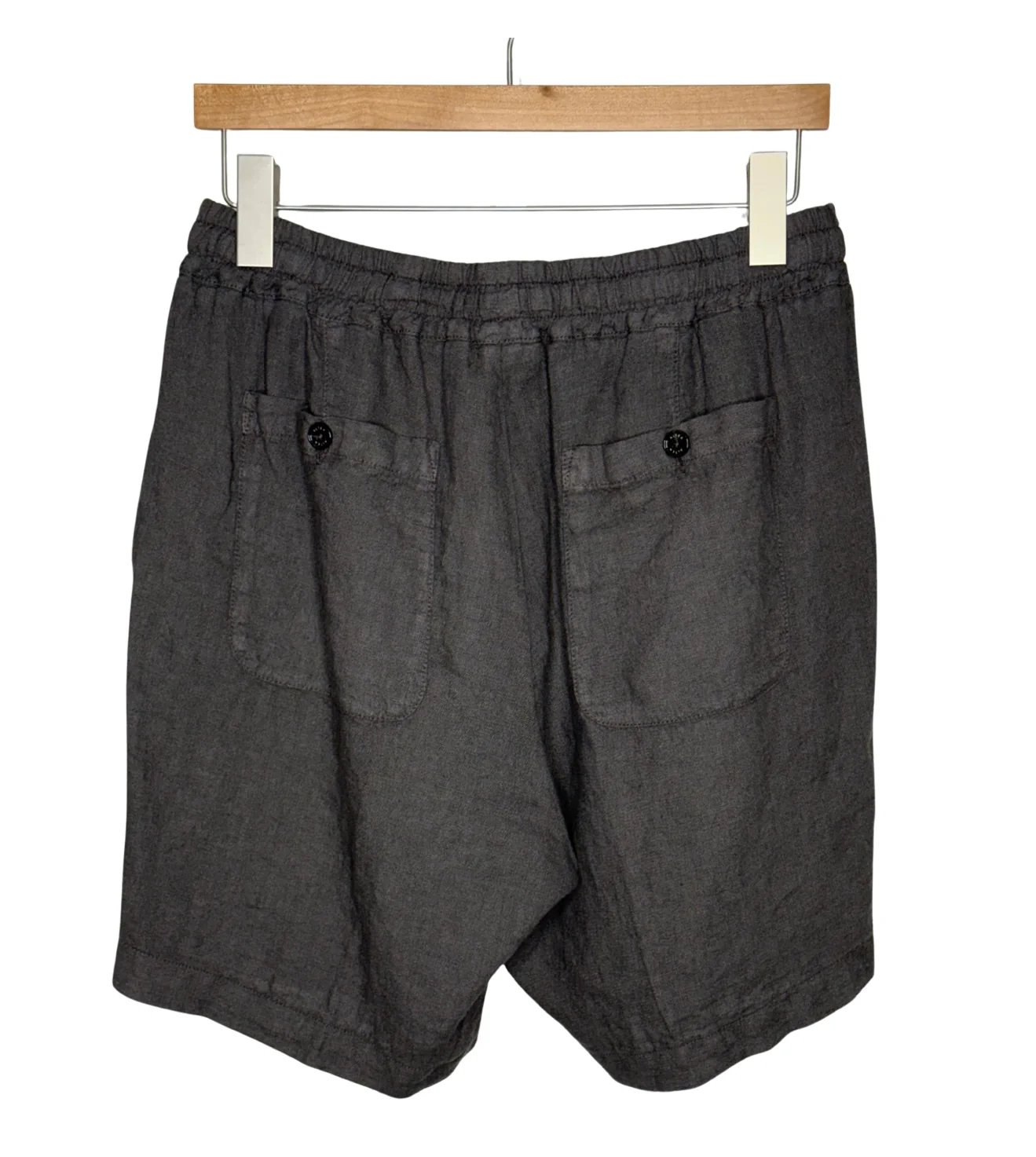 Samuel Linen Short Grey - Image 2