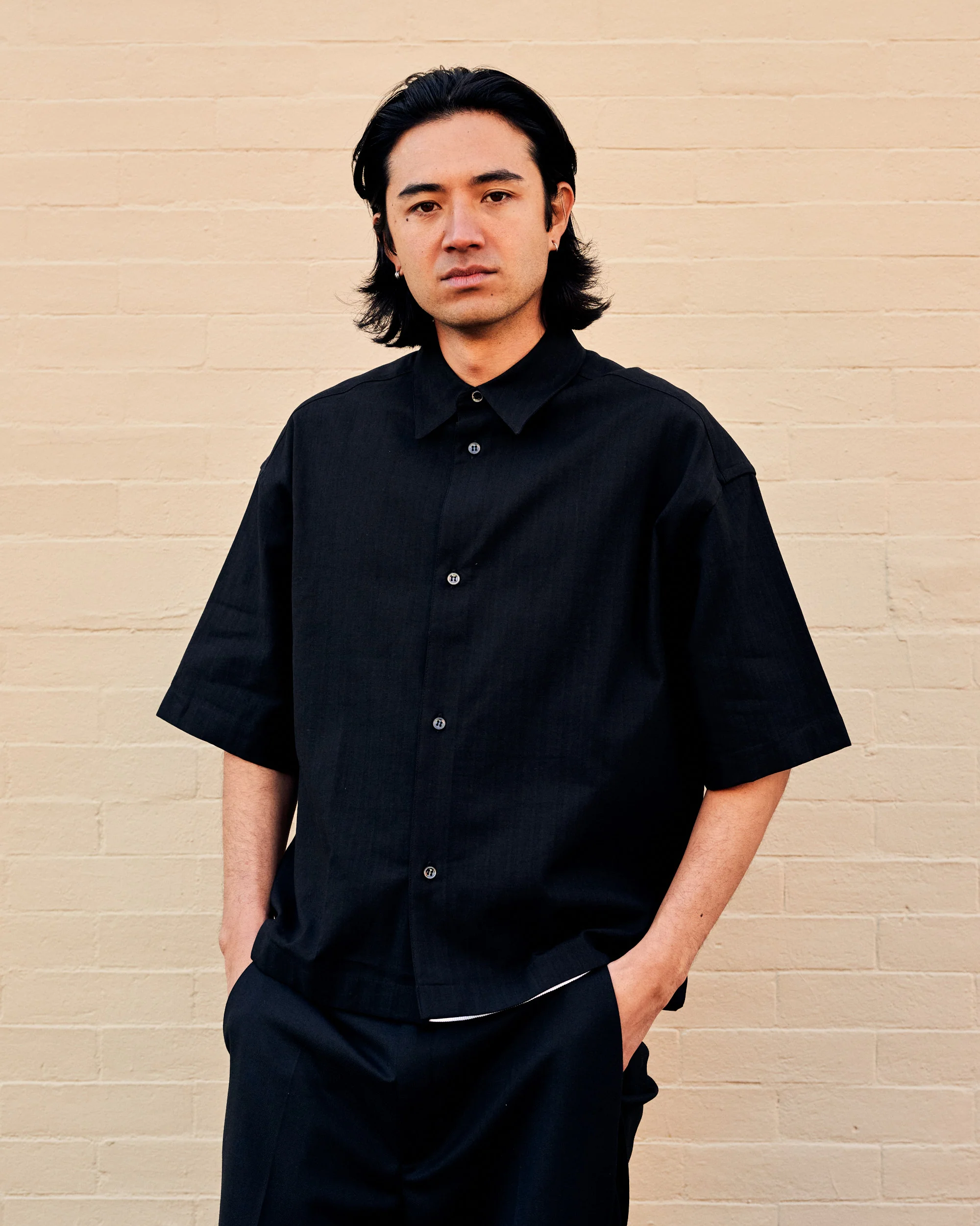 Sanko Short Sleeve Shirt Black