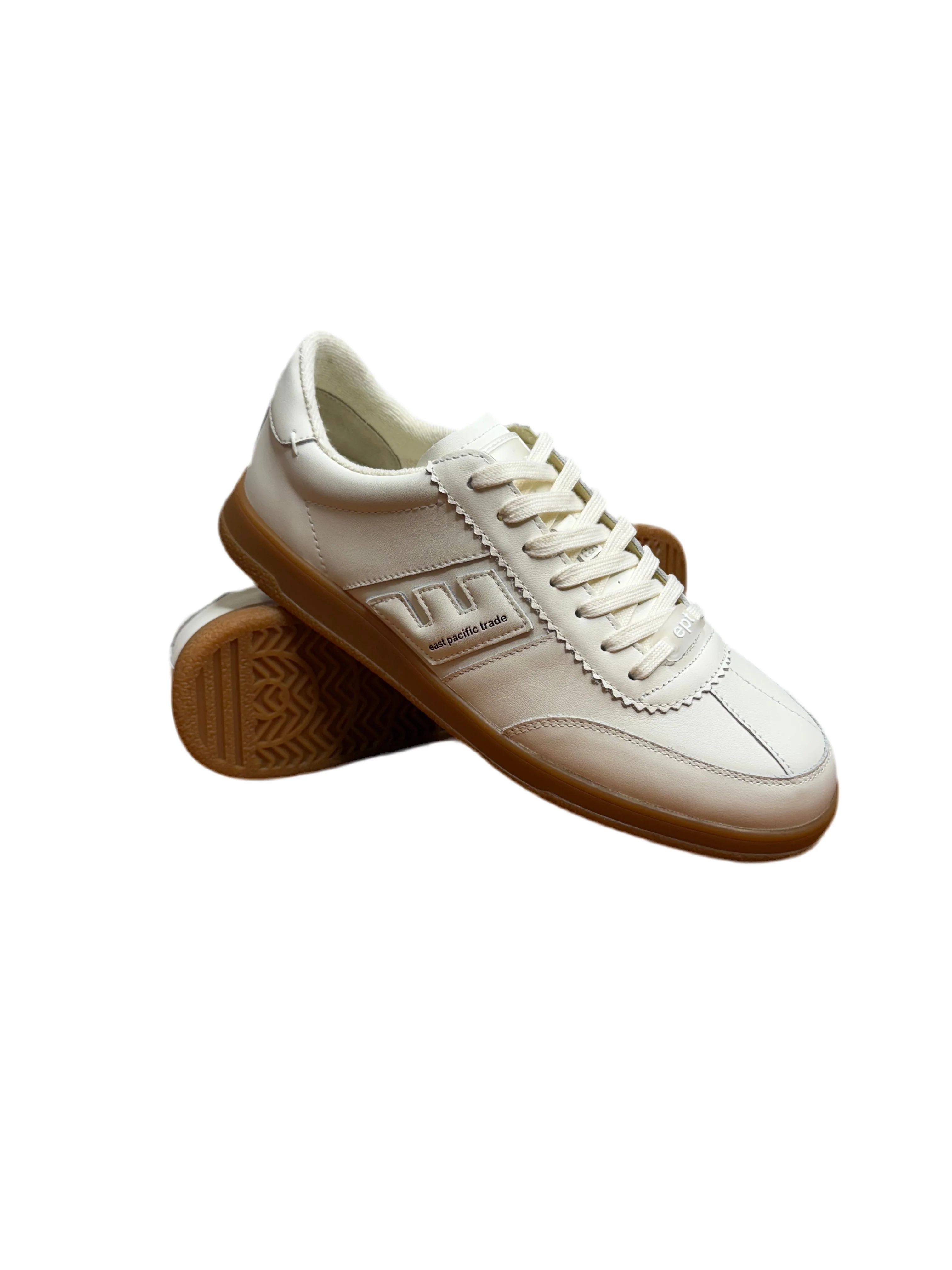 Santos Off White Gum Sole Sneaker - Image 6
