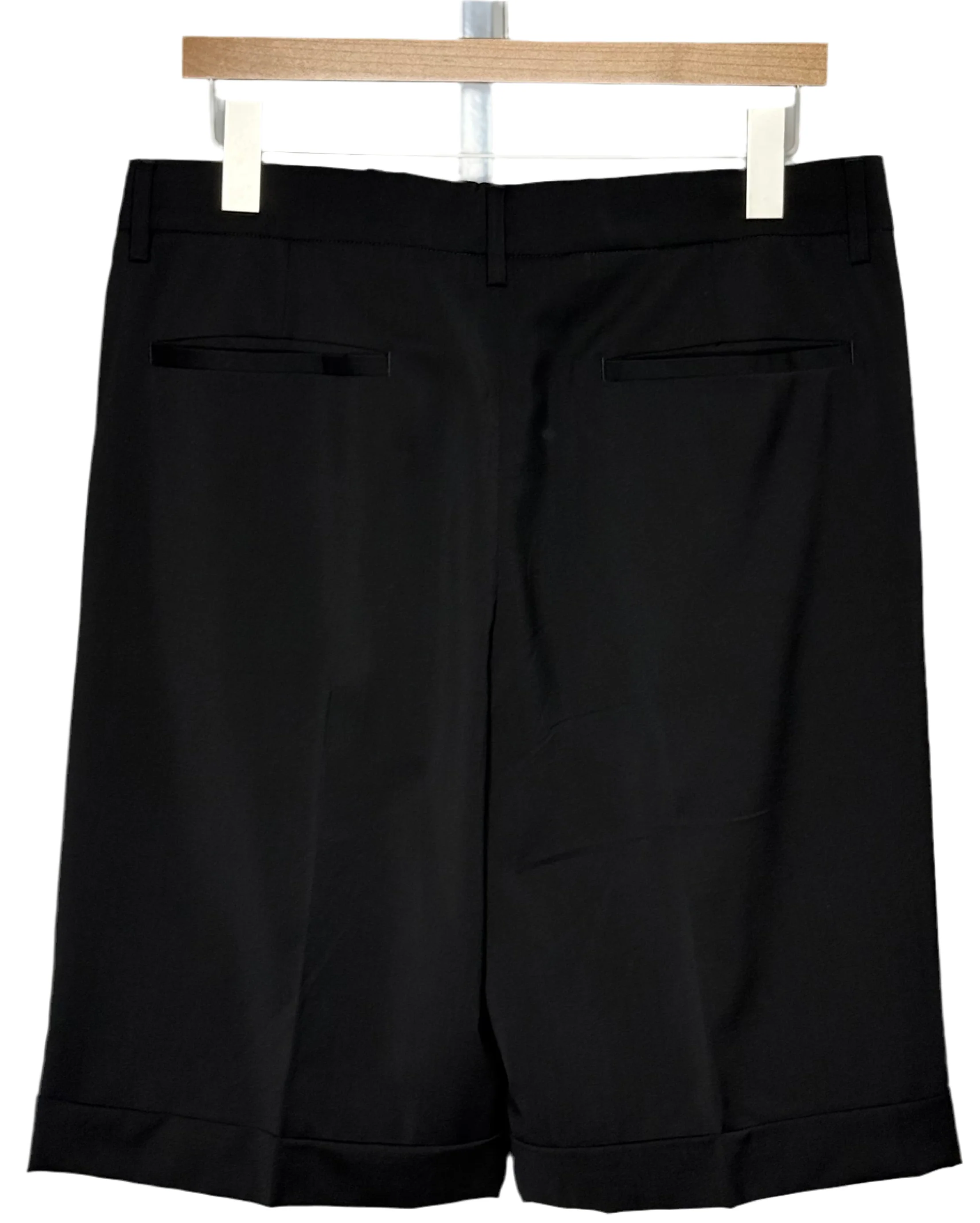 Scandola Shorts Tropical Wool Black - Image 3