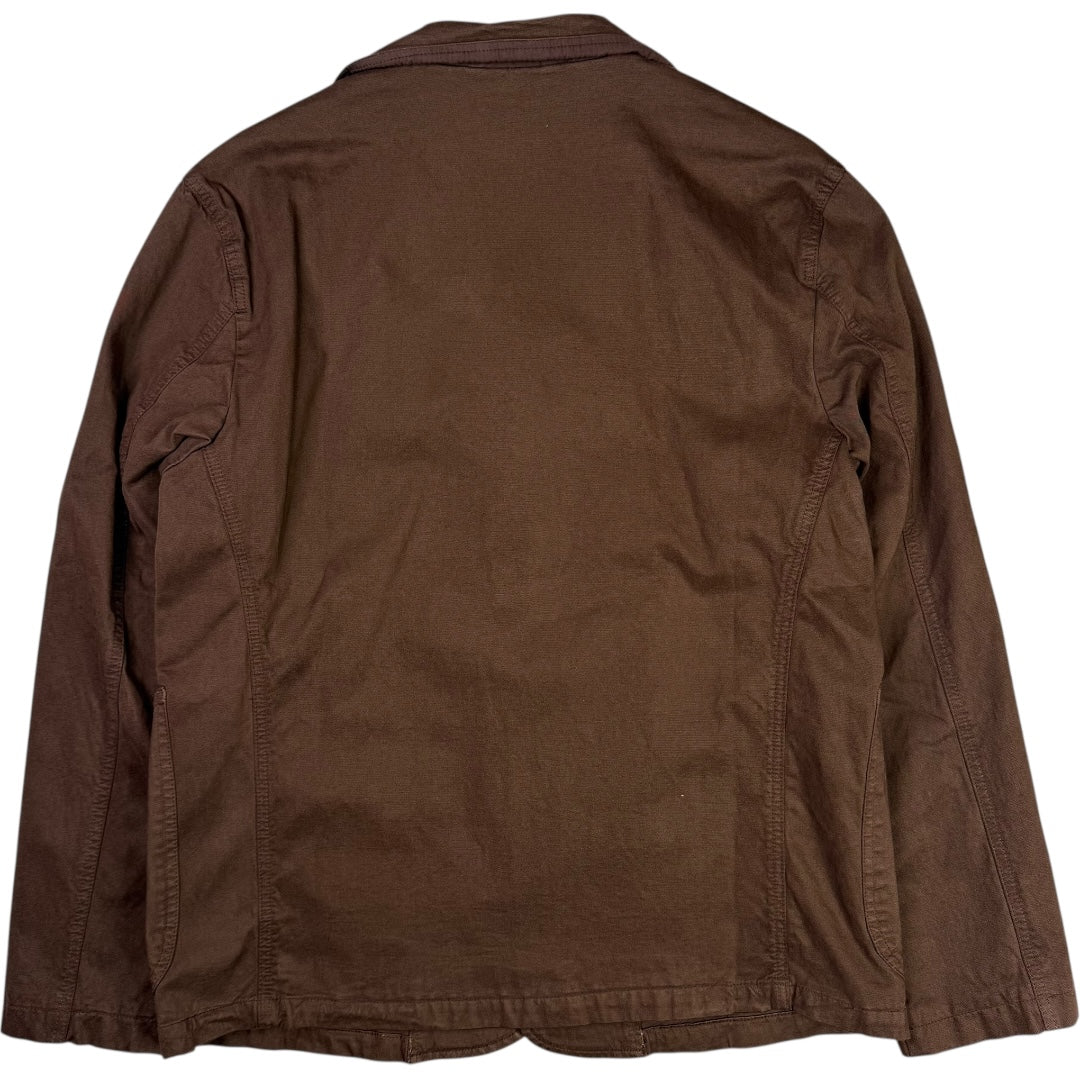 Scuttlers Garment Dyed Jacket Brown - Image 2