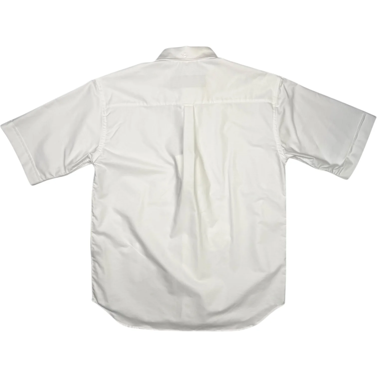 Short Sleeve Oxford Shirt White - Image 2