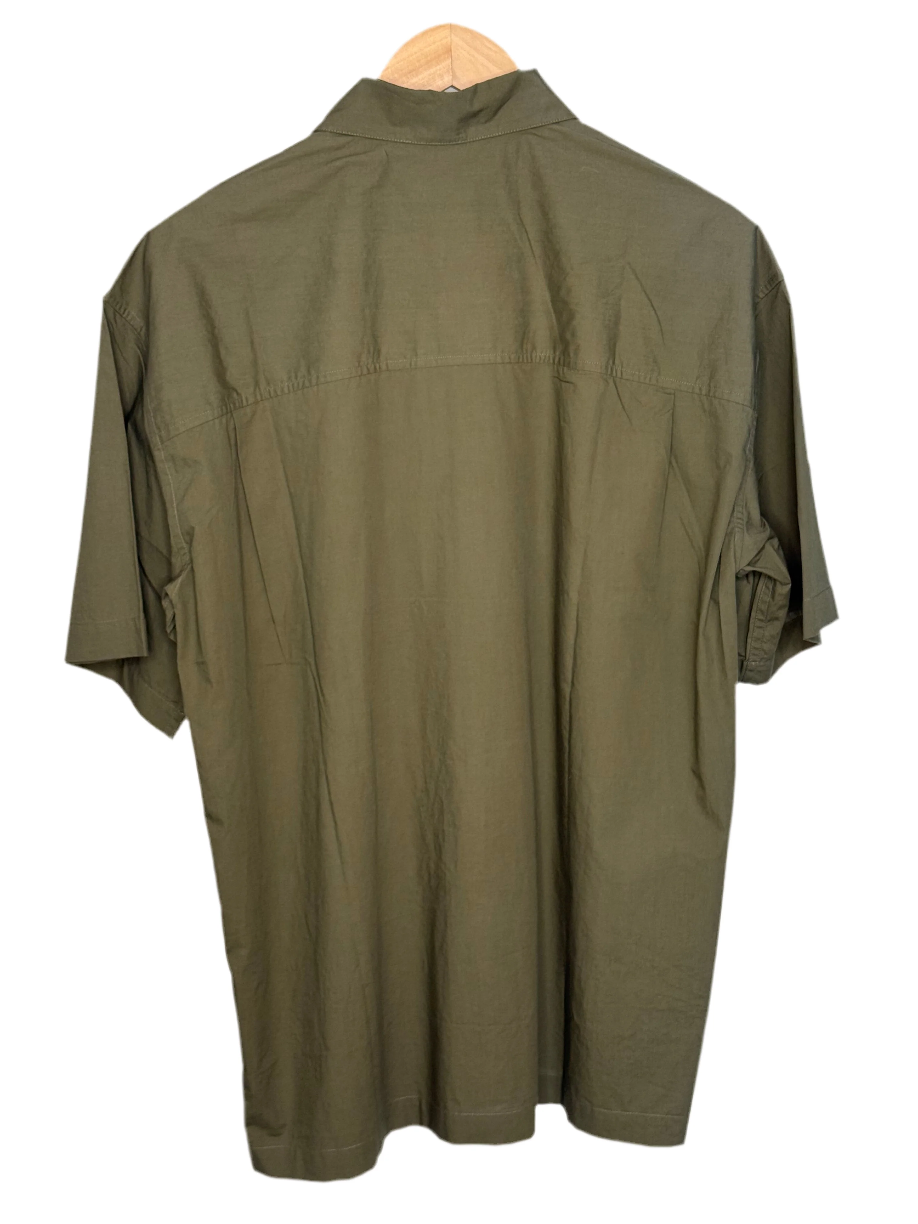 Sidri Short Sleeve Shirt Olive Ebriodery - Image 2