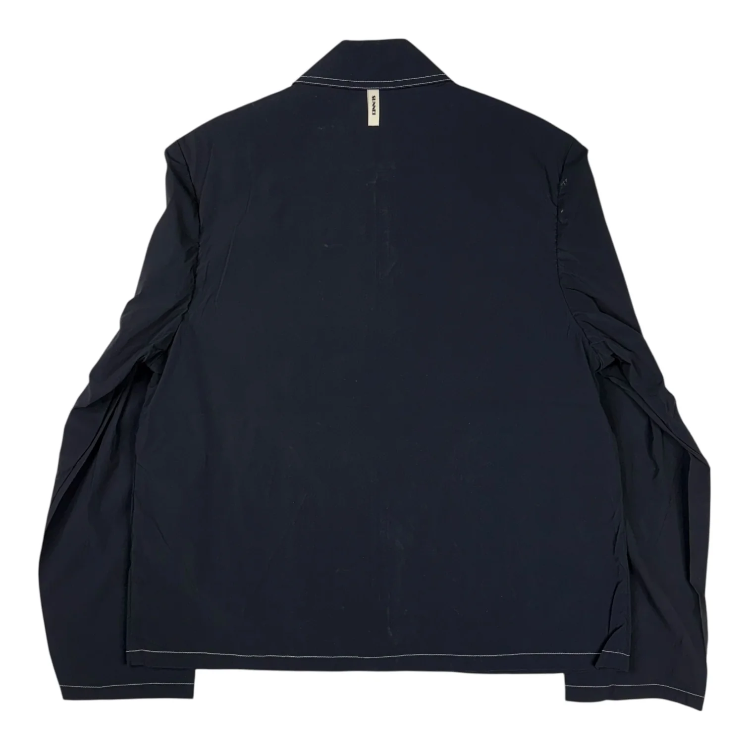 Simo Jacket Dark Blue Cotton Blend - Image 2