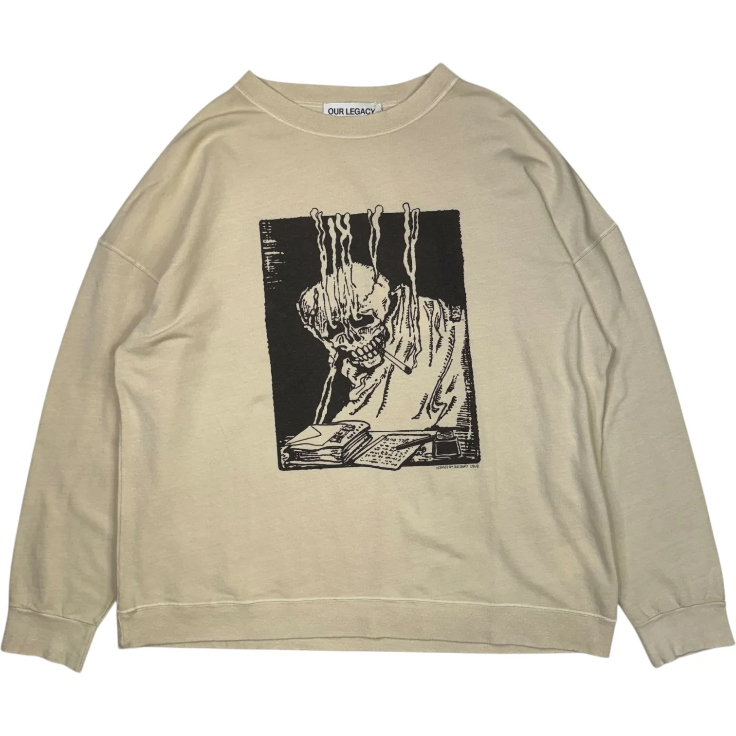 Slack Sweatshirt Angry Fan Mail Print