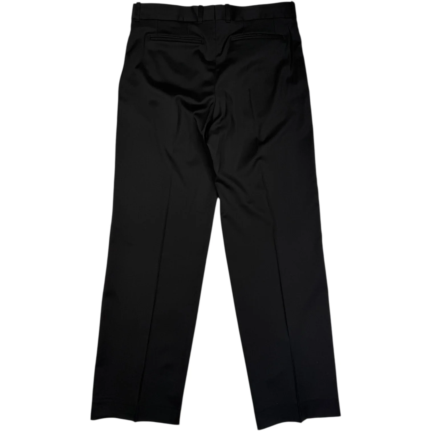 Slack Trouser Black Worsted Wool - Image 2